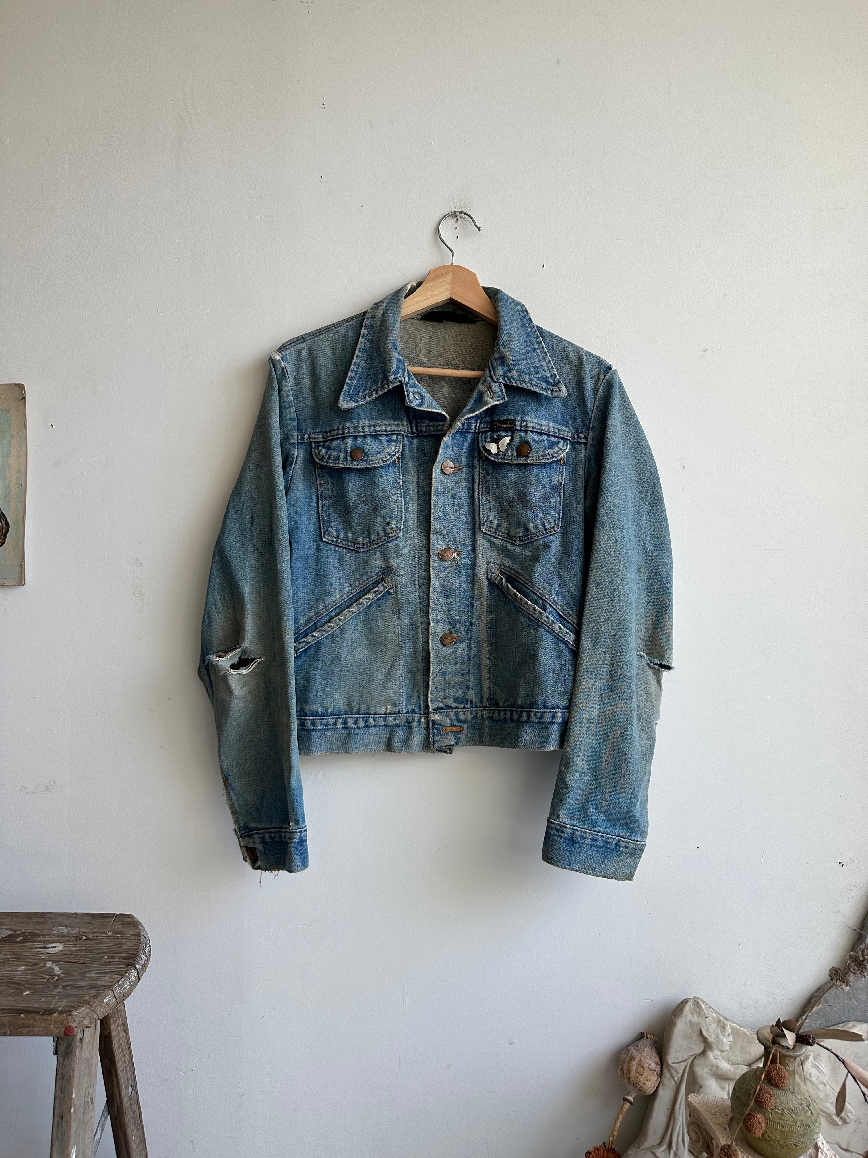 1970s Well-Worn Wrangler Denim Jacket (S)