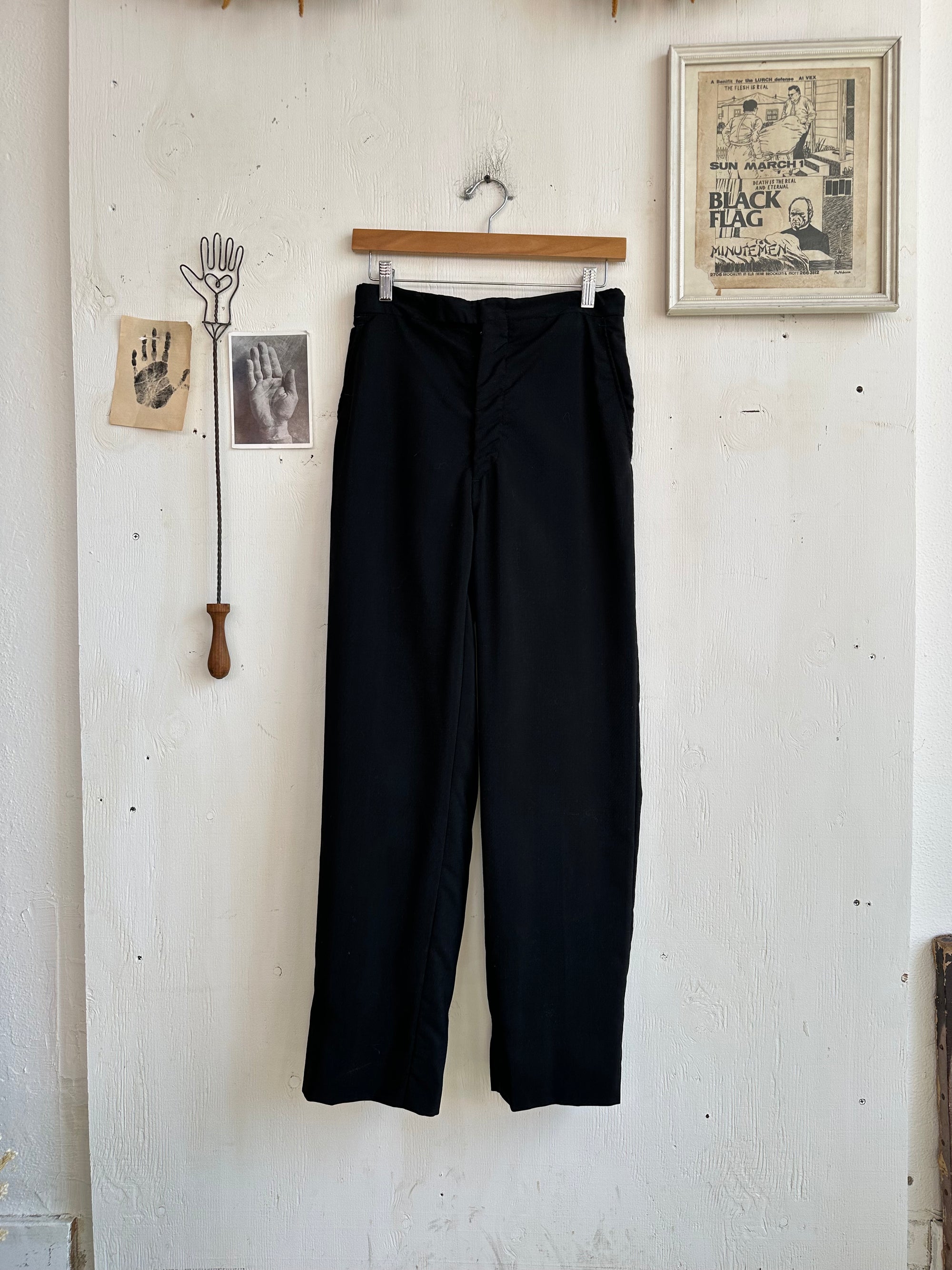 1970s Flat Front Officer Trousers