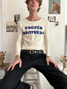 1980s Pooper Brothers Long Sleeve (M)