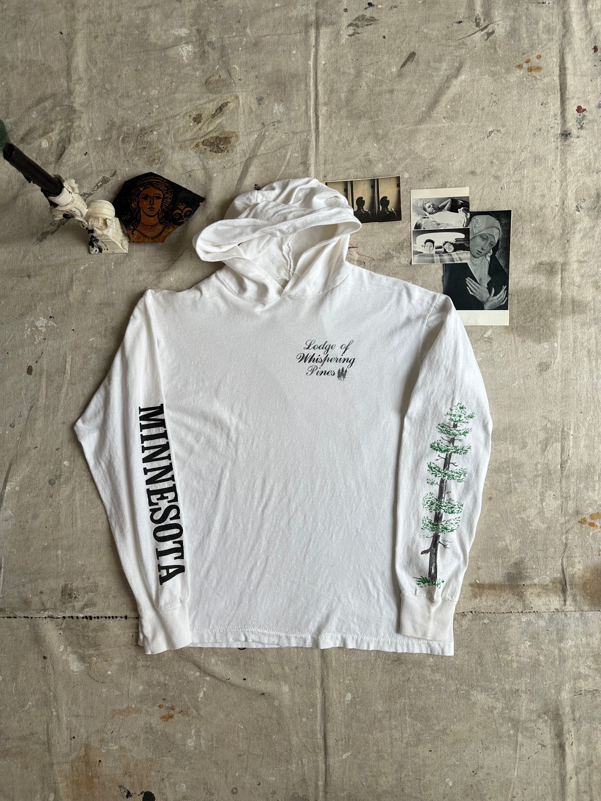1980s Minnesota Hooded Long Sleeve