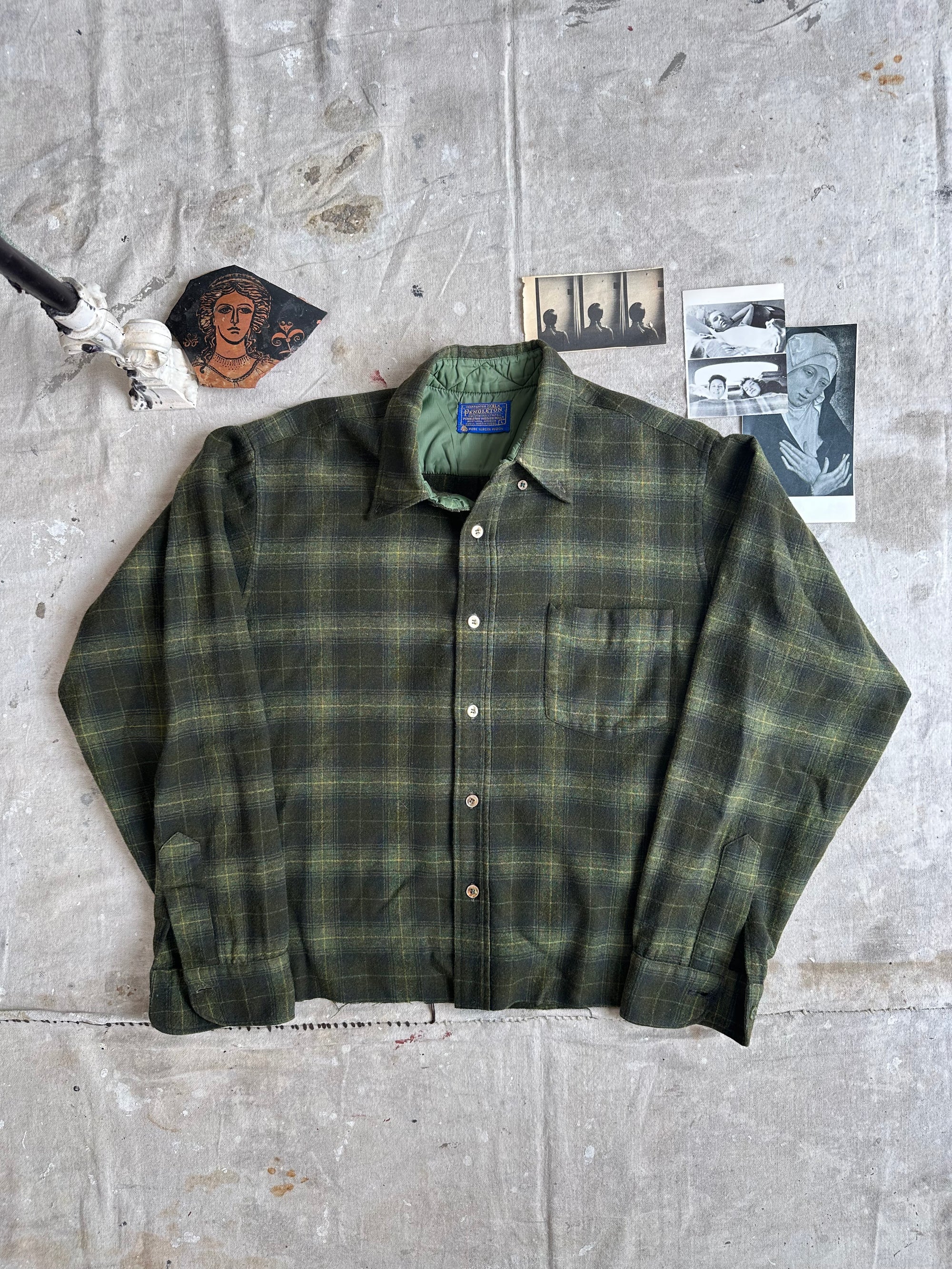 1970s Chopped Pendleton Shirt