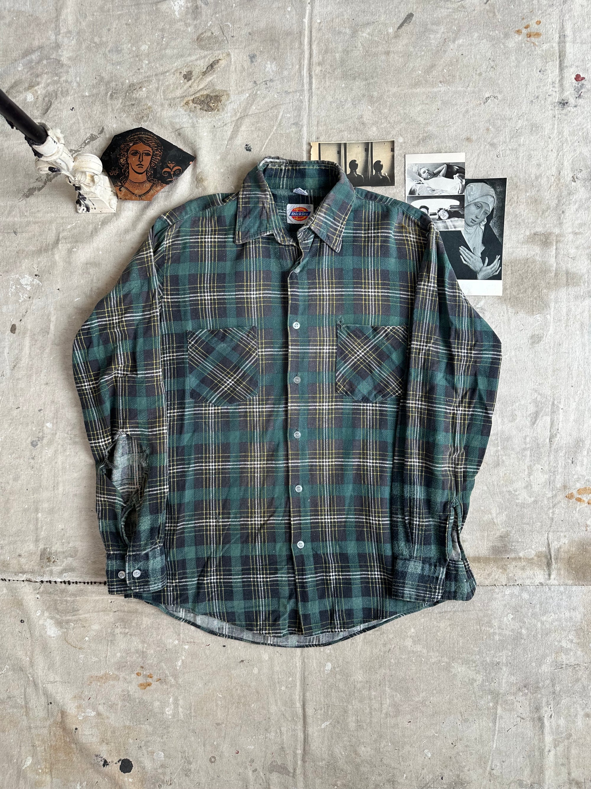 1980s Thrashed Perfect Dickies Cotton Flannel