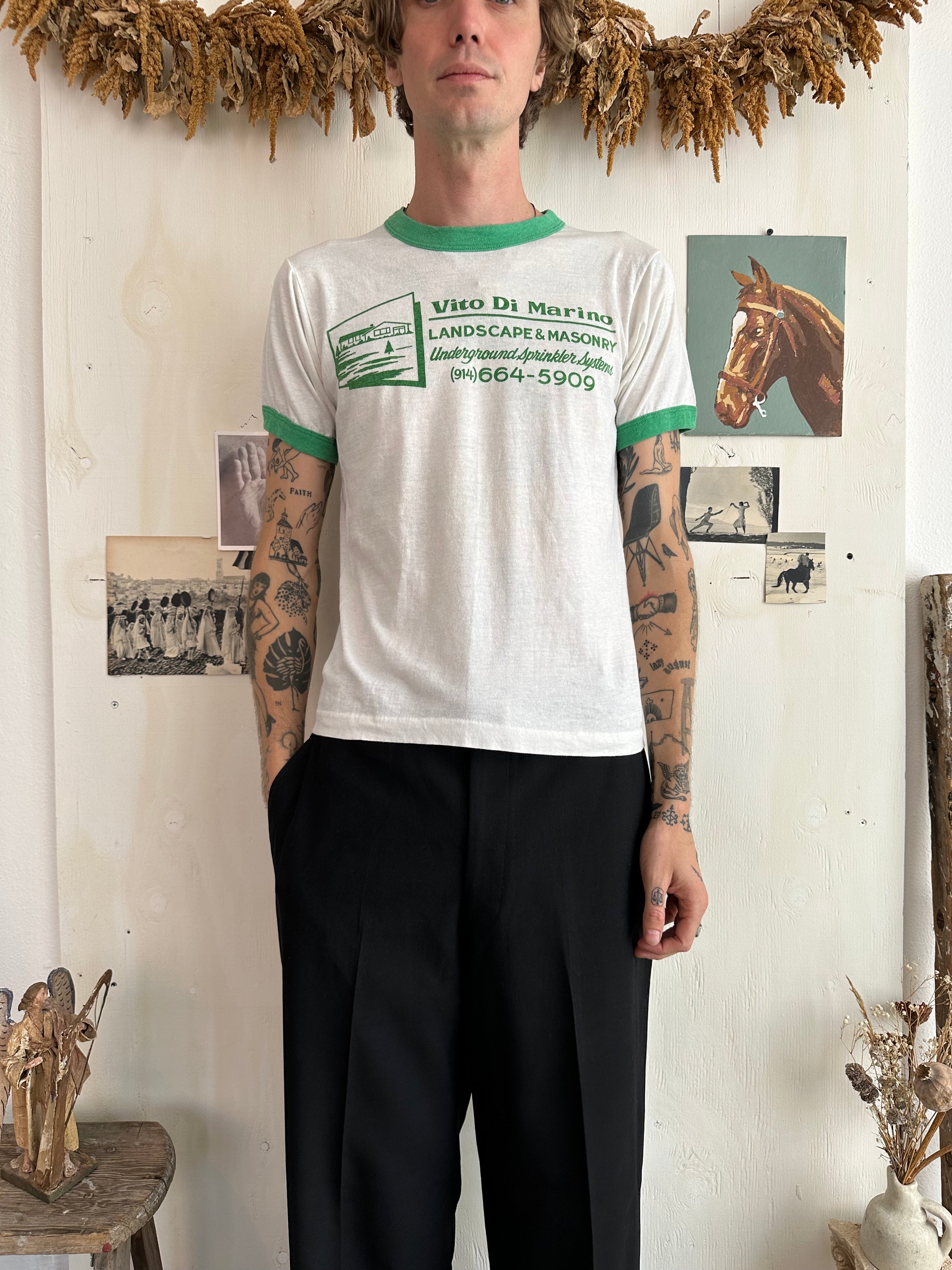 1970s Landscaping And Masonry Tee (Boxy M)