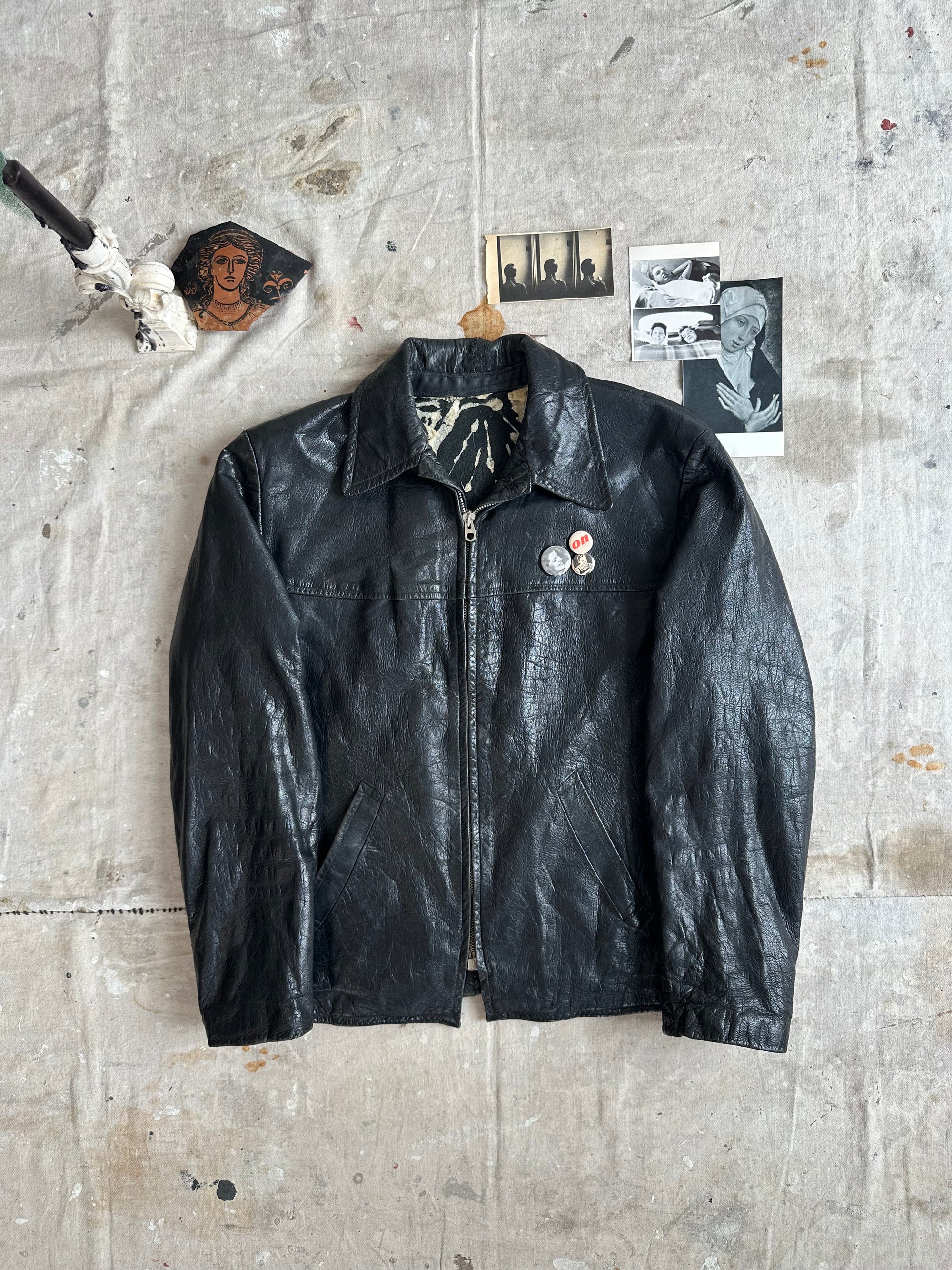 1970s Unlined Buttery Soft Leather Jacket