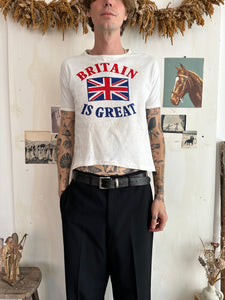 1970s Britain Tee (Cropped M)
