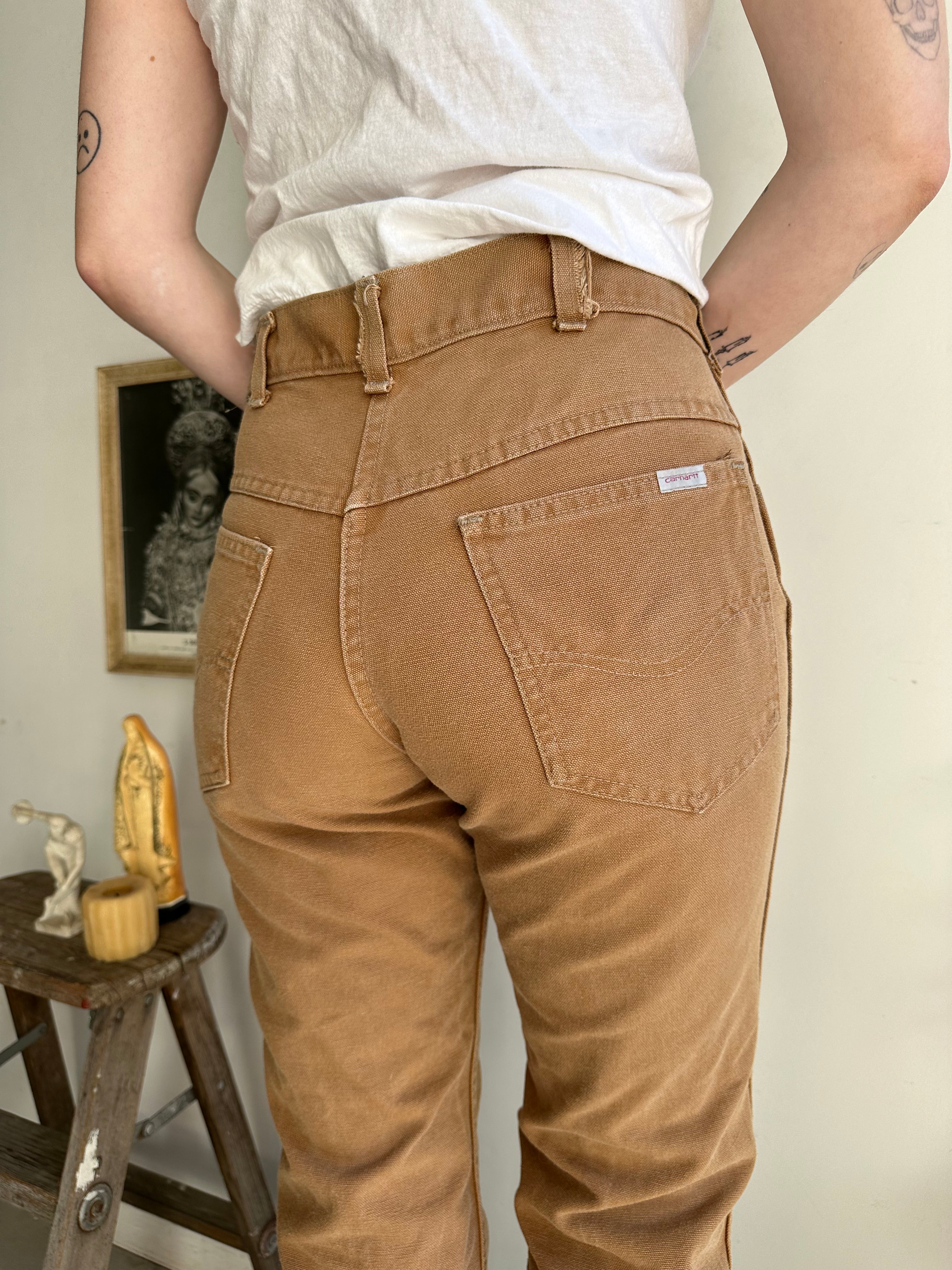 1980s Well-Worn Carhartt Work Pants (31 x 28)