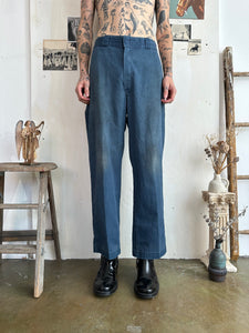 1990s Well Worn Blue Dickies 874 (35/30)