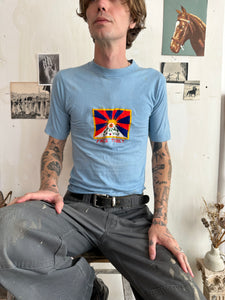 1980s Embroidered Free Tibet Tee (M)