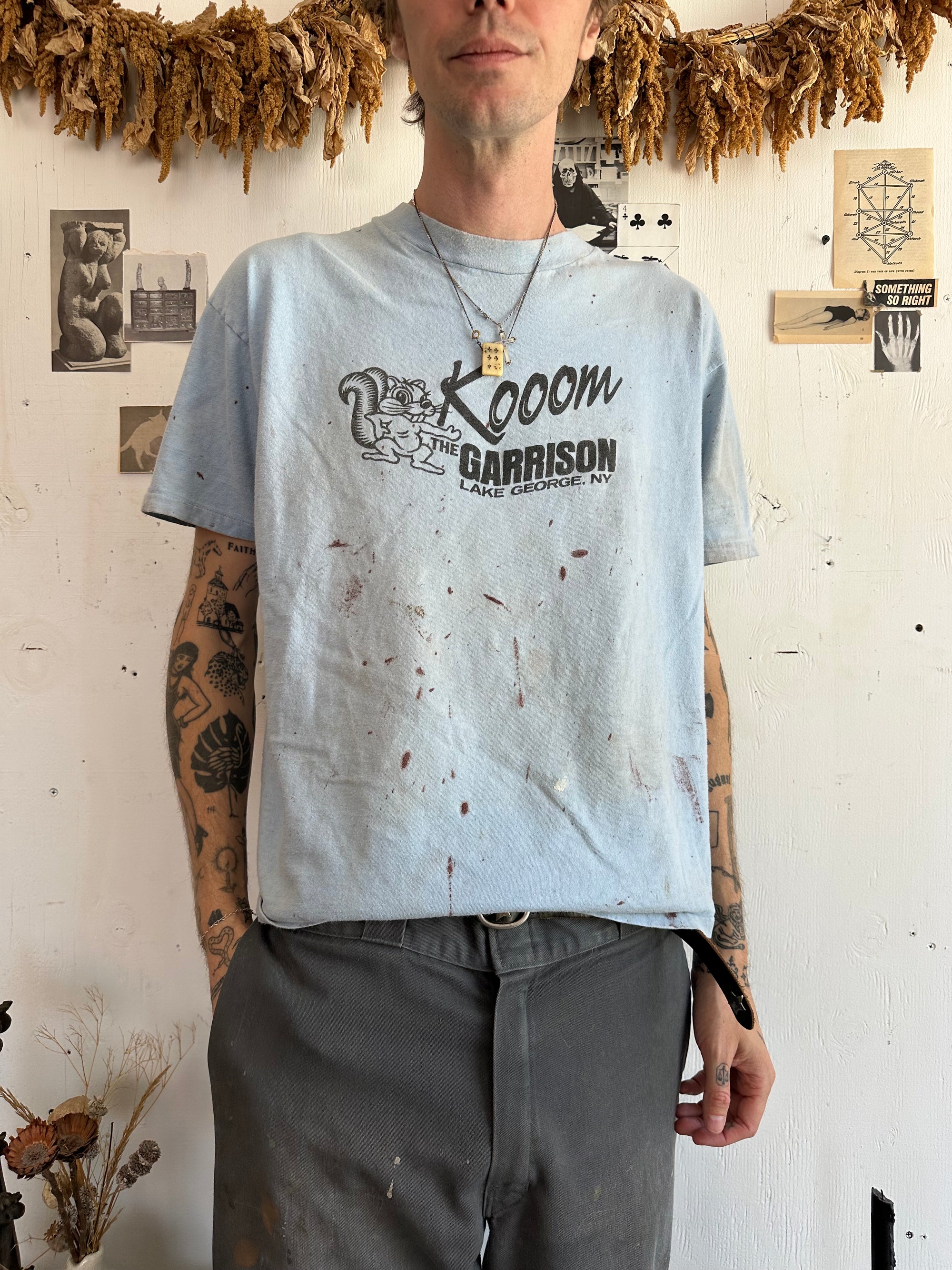 1980s Paint Stained Kook Squirrel Tee