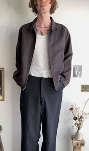 1970s Sunfaded Black/Brown Jacket (Boxy M/L)