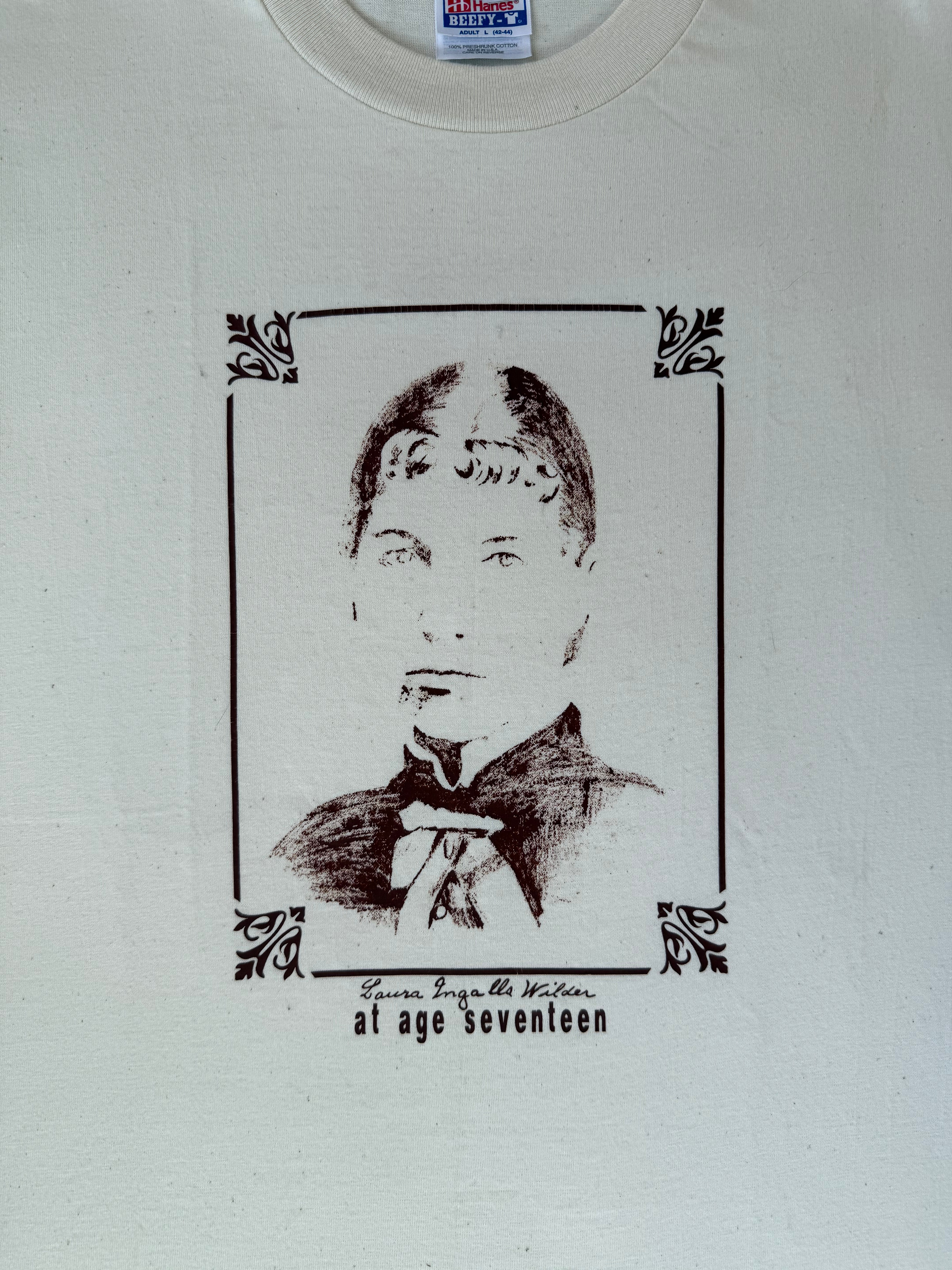 1990s Laura Ingalls Wilder T-Shirt (L)
