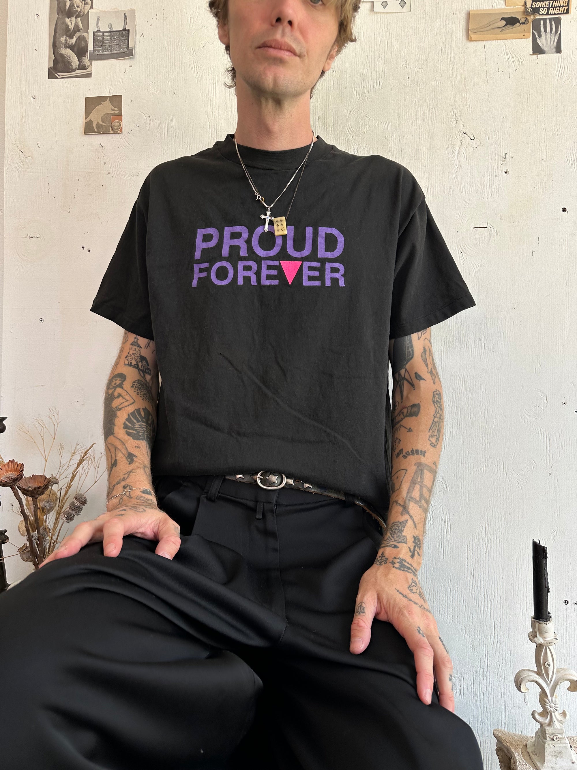 1980s Proud Forever Gay Pride T-Shirt