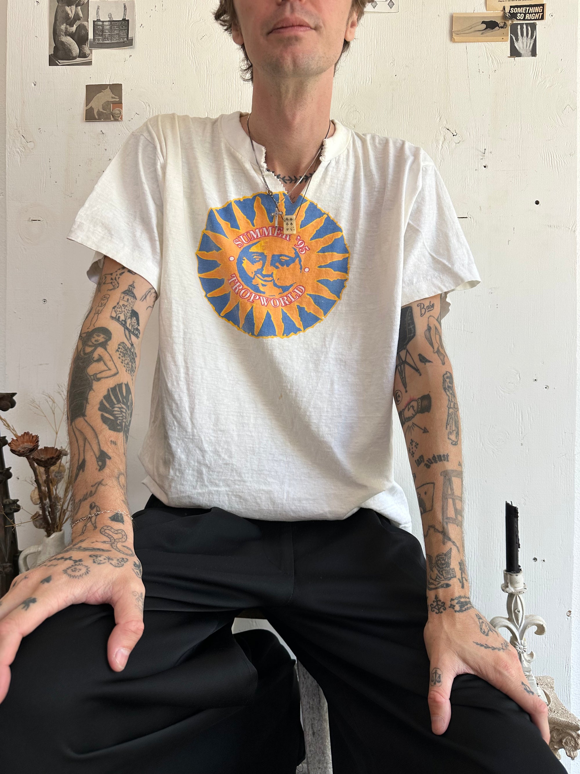 1995 Well Worn Tropworld Sun T-Shirt