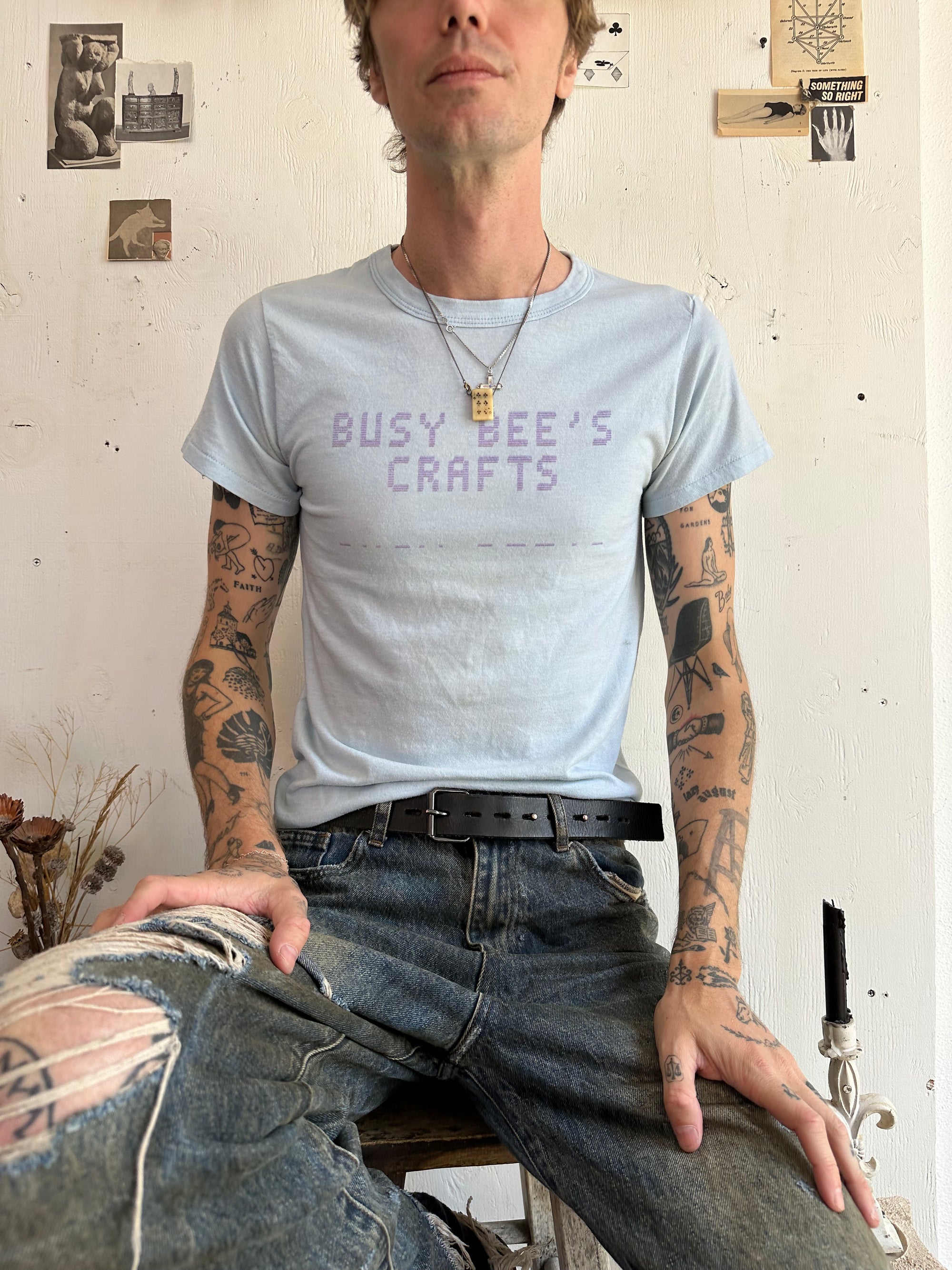 1970s Well Worn Busy Bee’s Crafts Tee