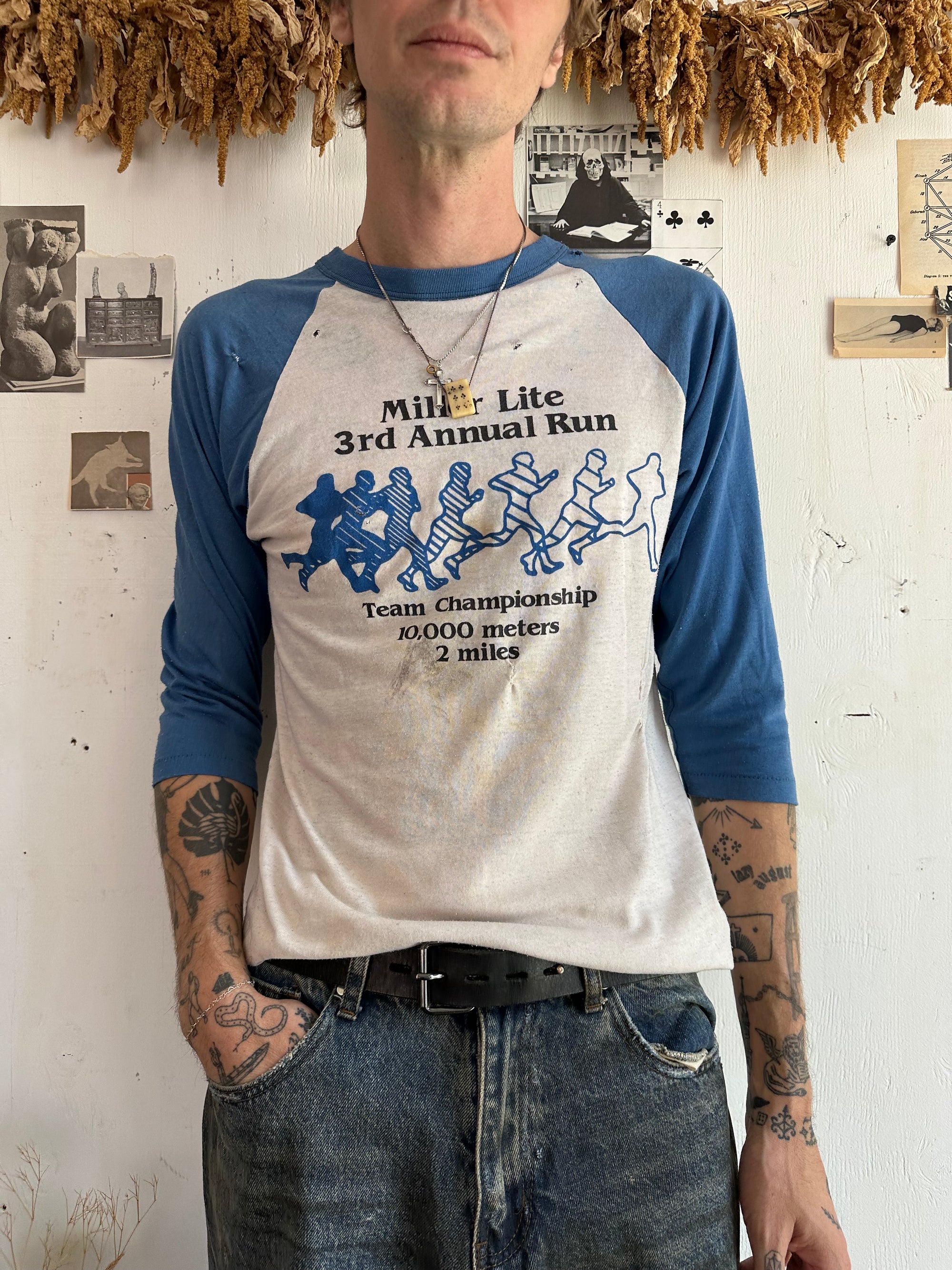 1980s Miller Lite Baseball Tee