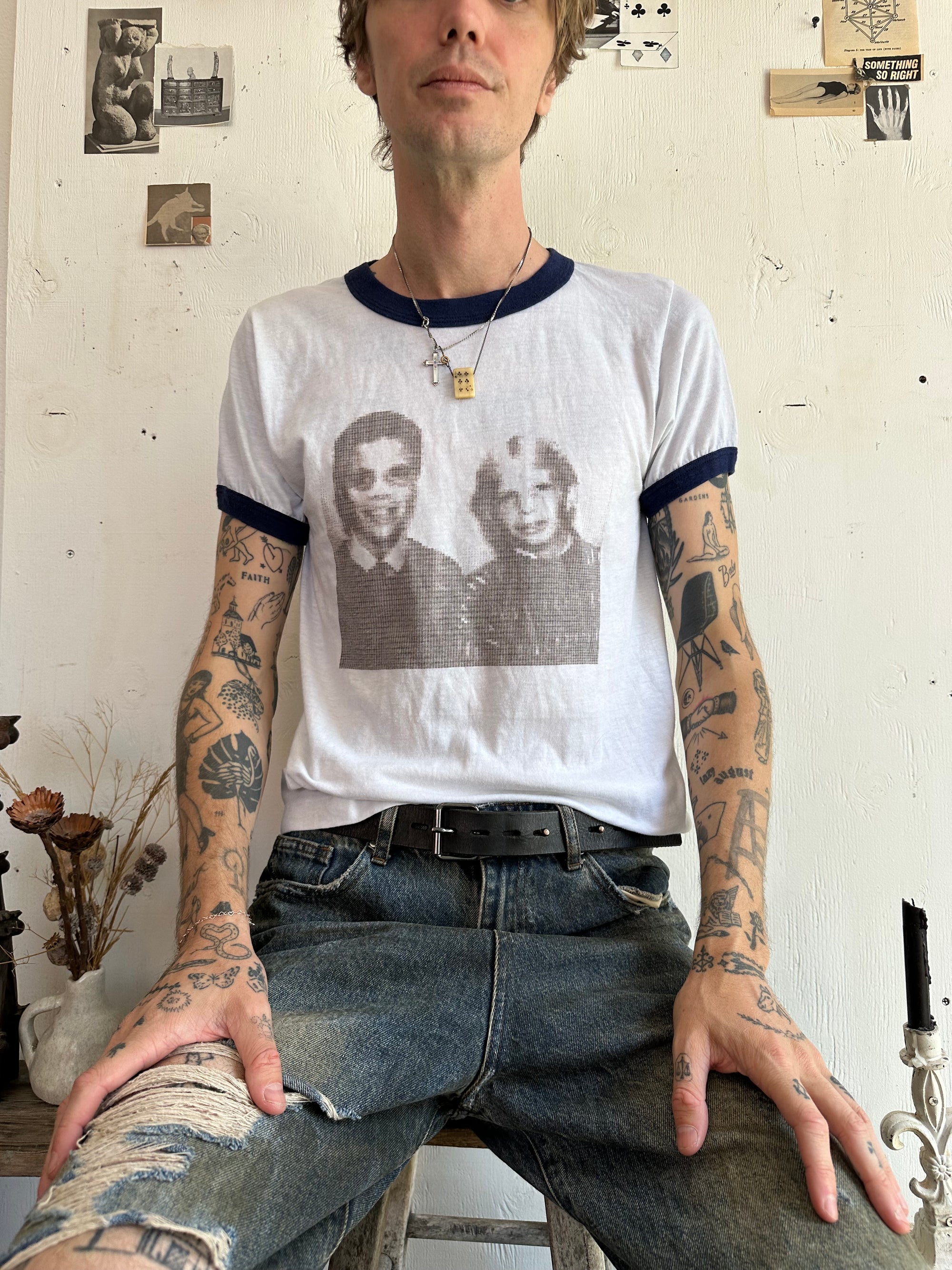 1970s Paper Thin Portrait Ringer