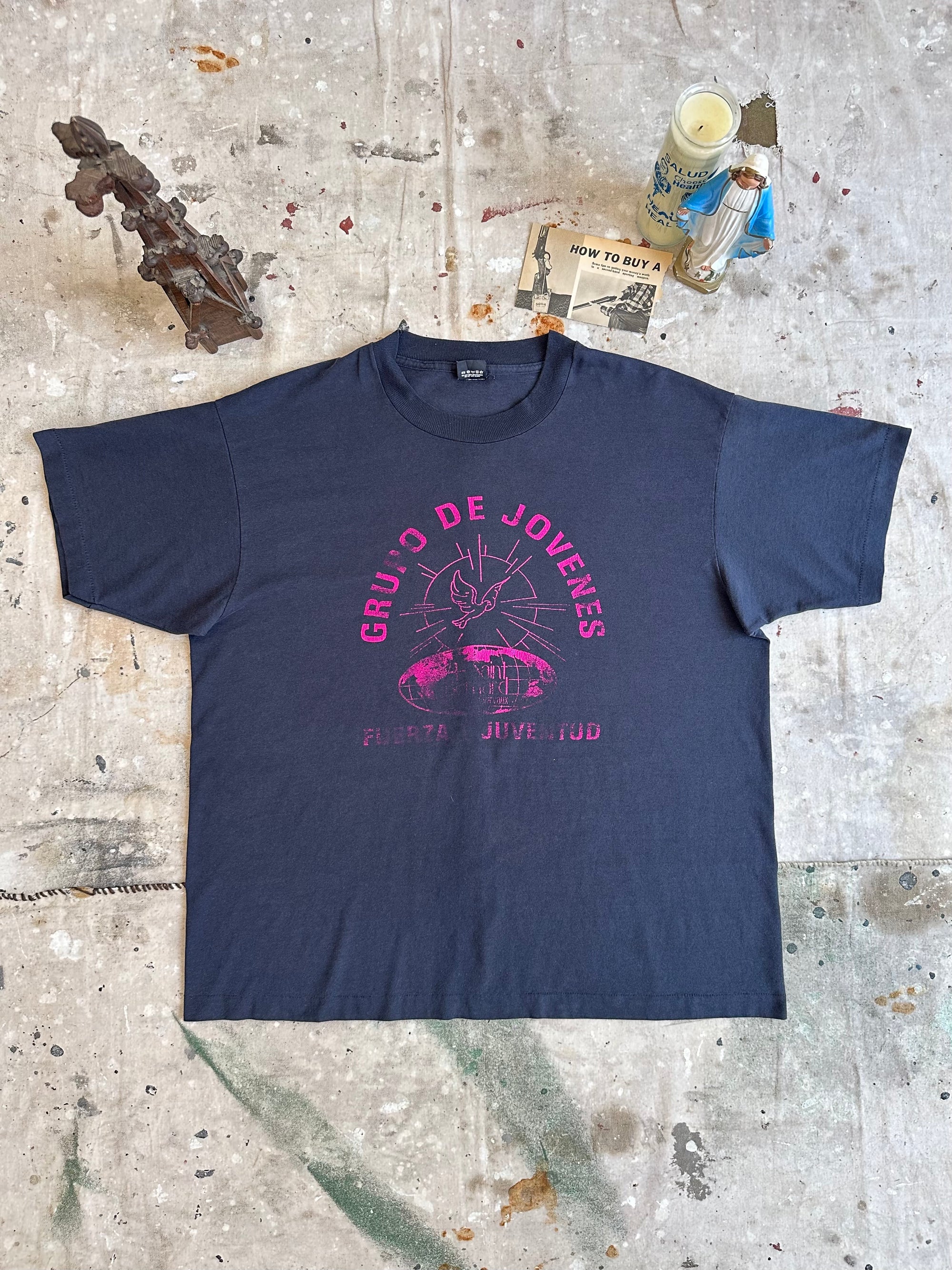 1980s Faded Grupo De Jovenes Tee
