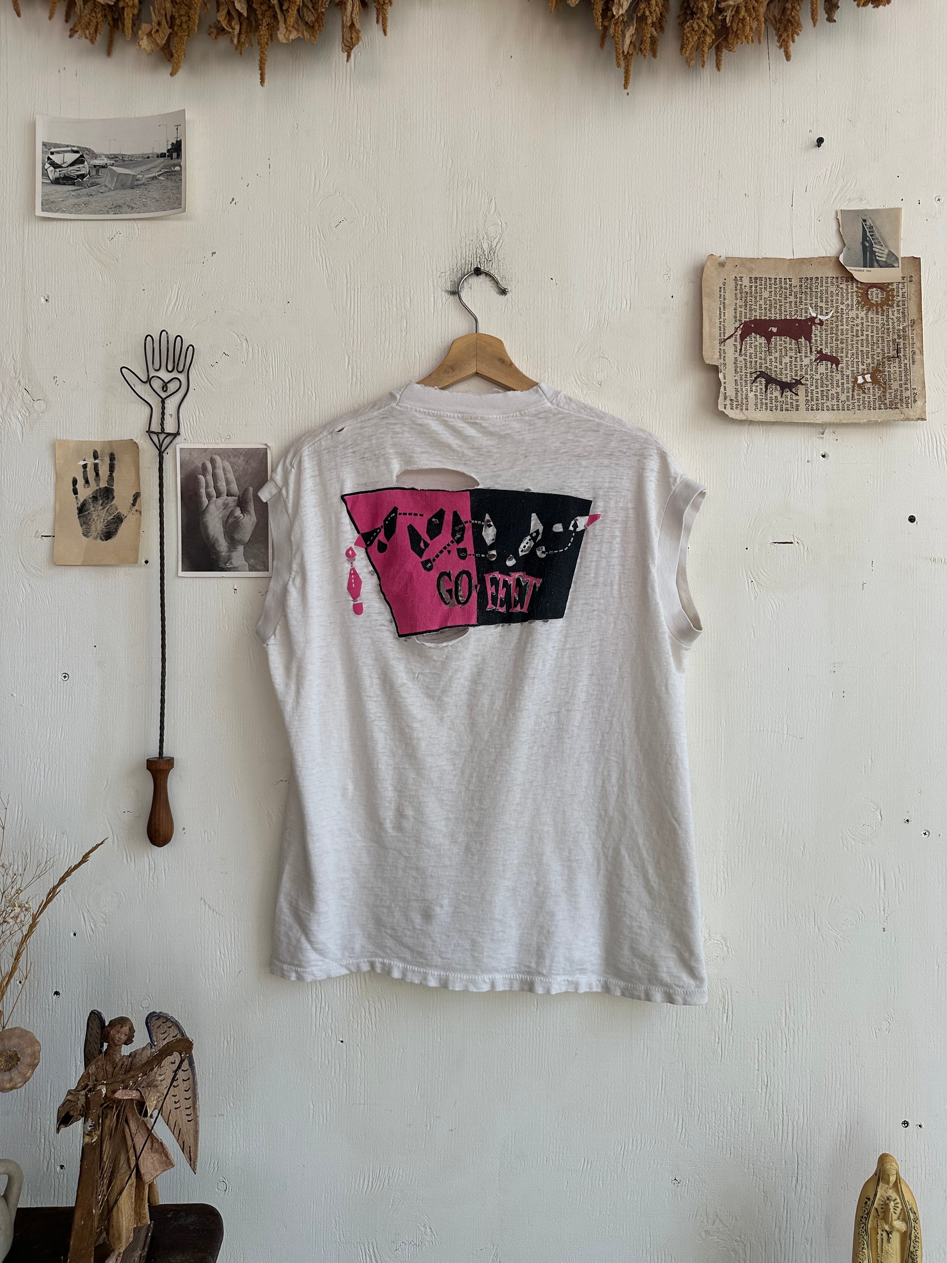 1980s Thrashed The Beat Tank Top (Boxy M/L)