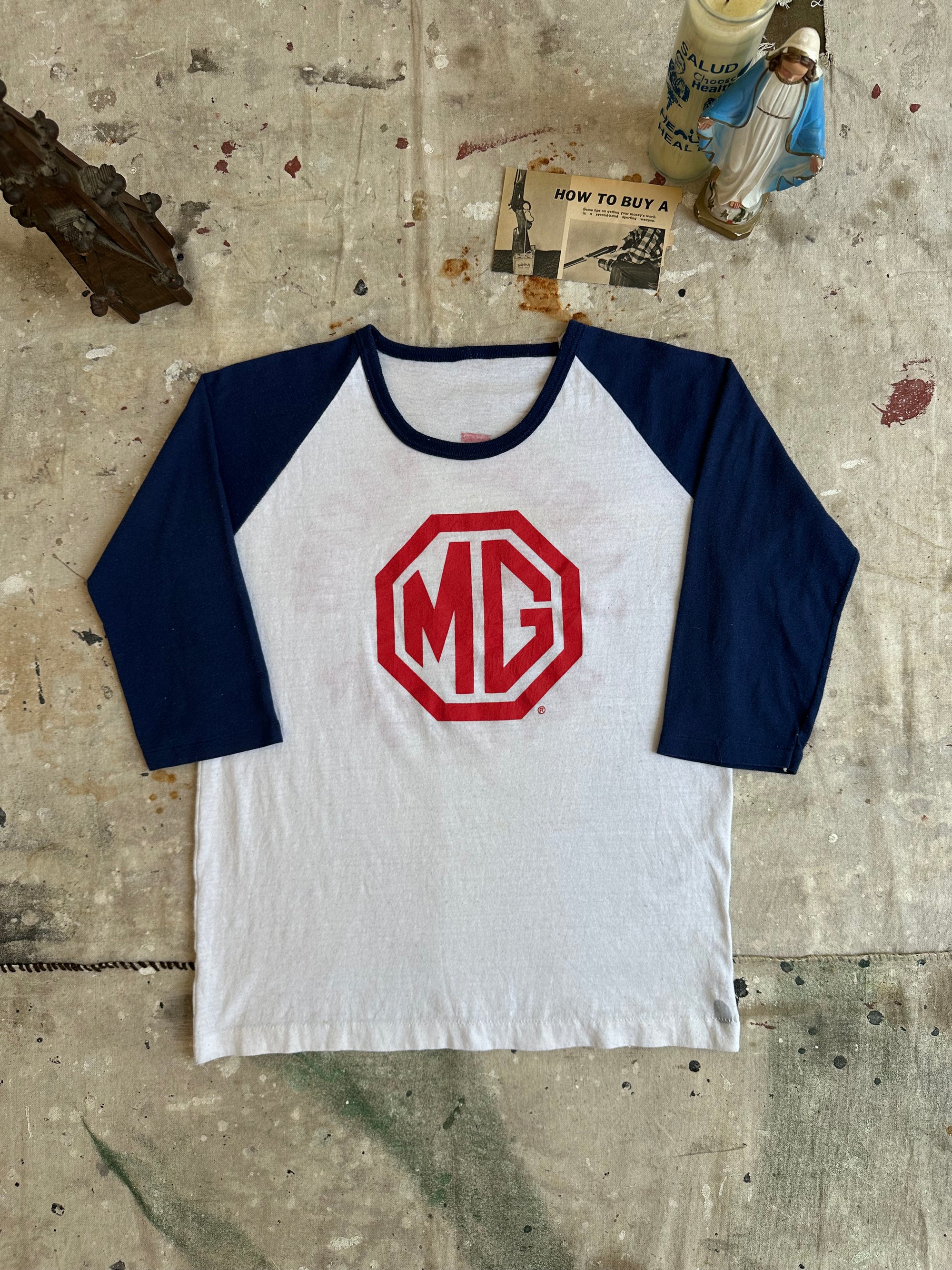1970s Carbone Racing Number 67 Baseball Tee