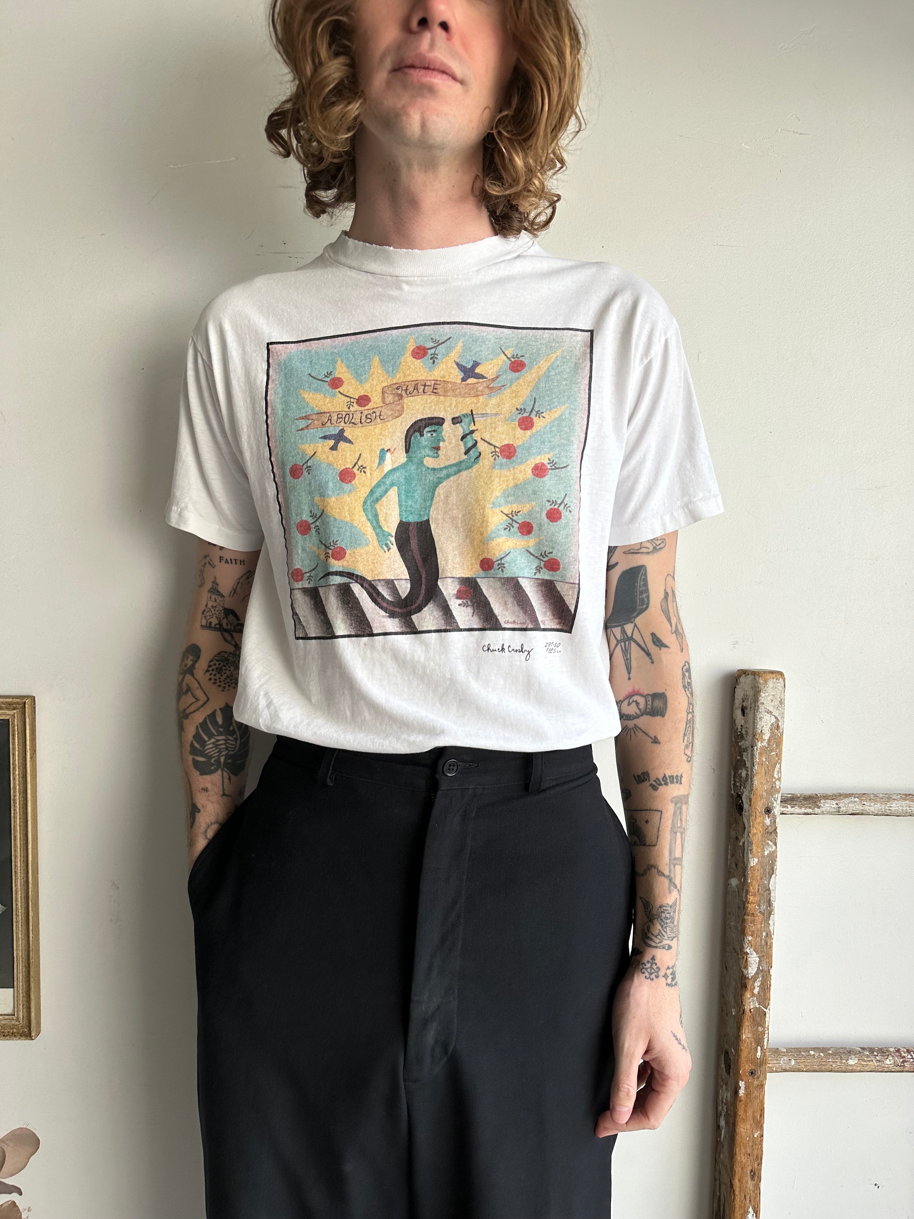 1990s Abolish Hate T-Shirt (L)