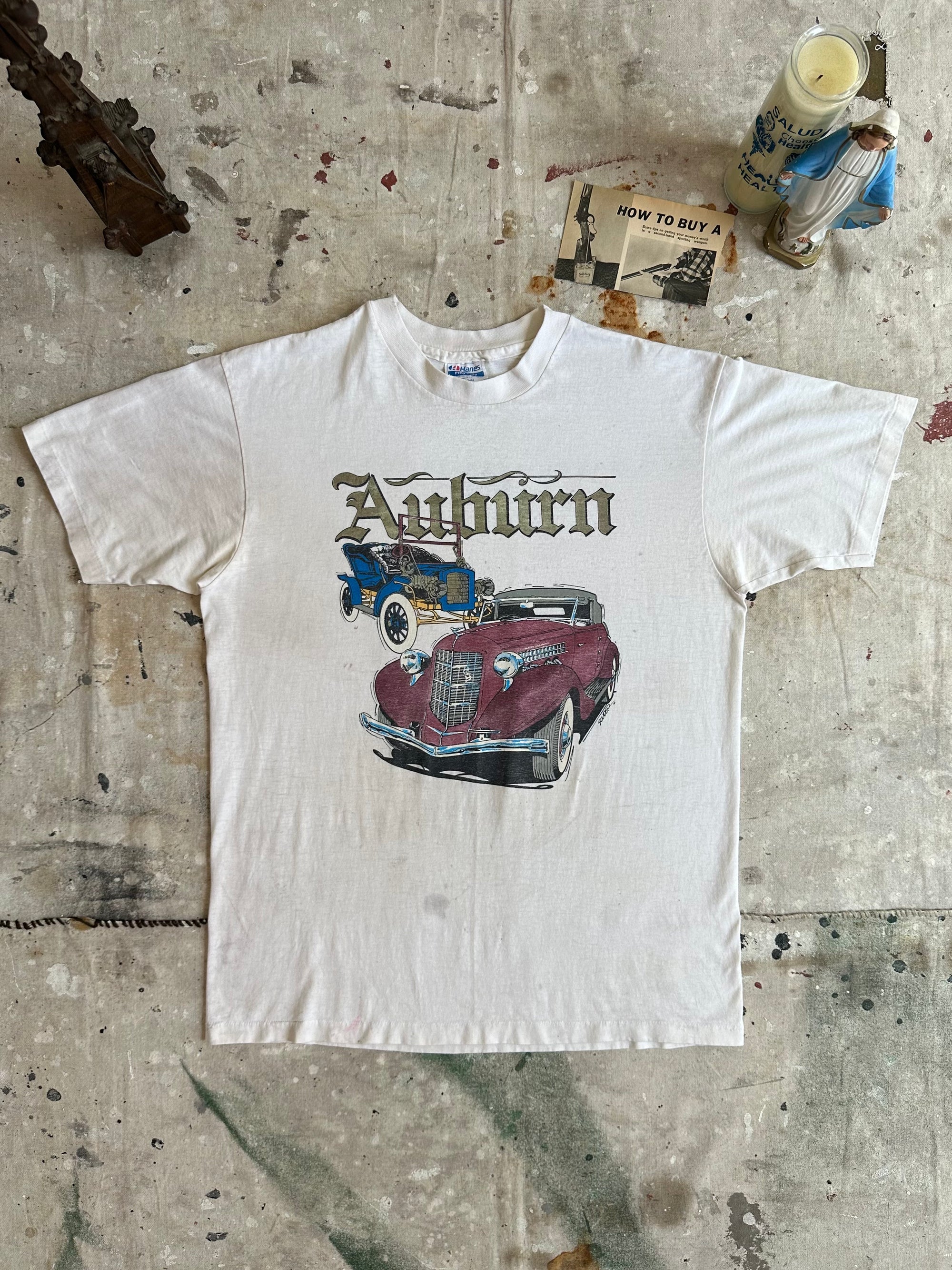 1980s Well Worn Auburn Tee