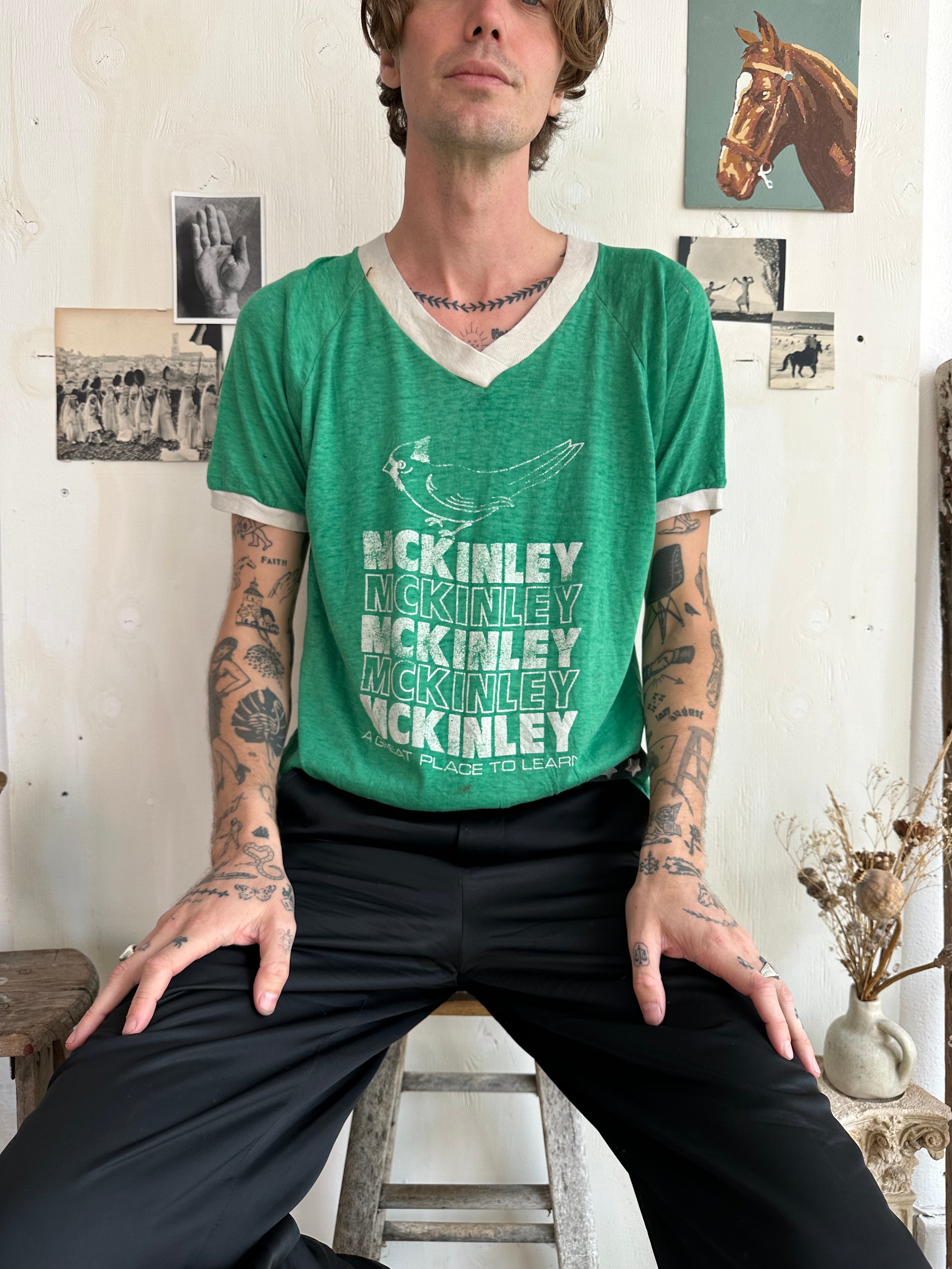 1970s Paper Thin McKinley Athletic Tee (L/XL)