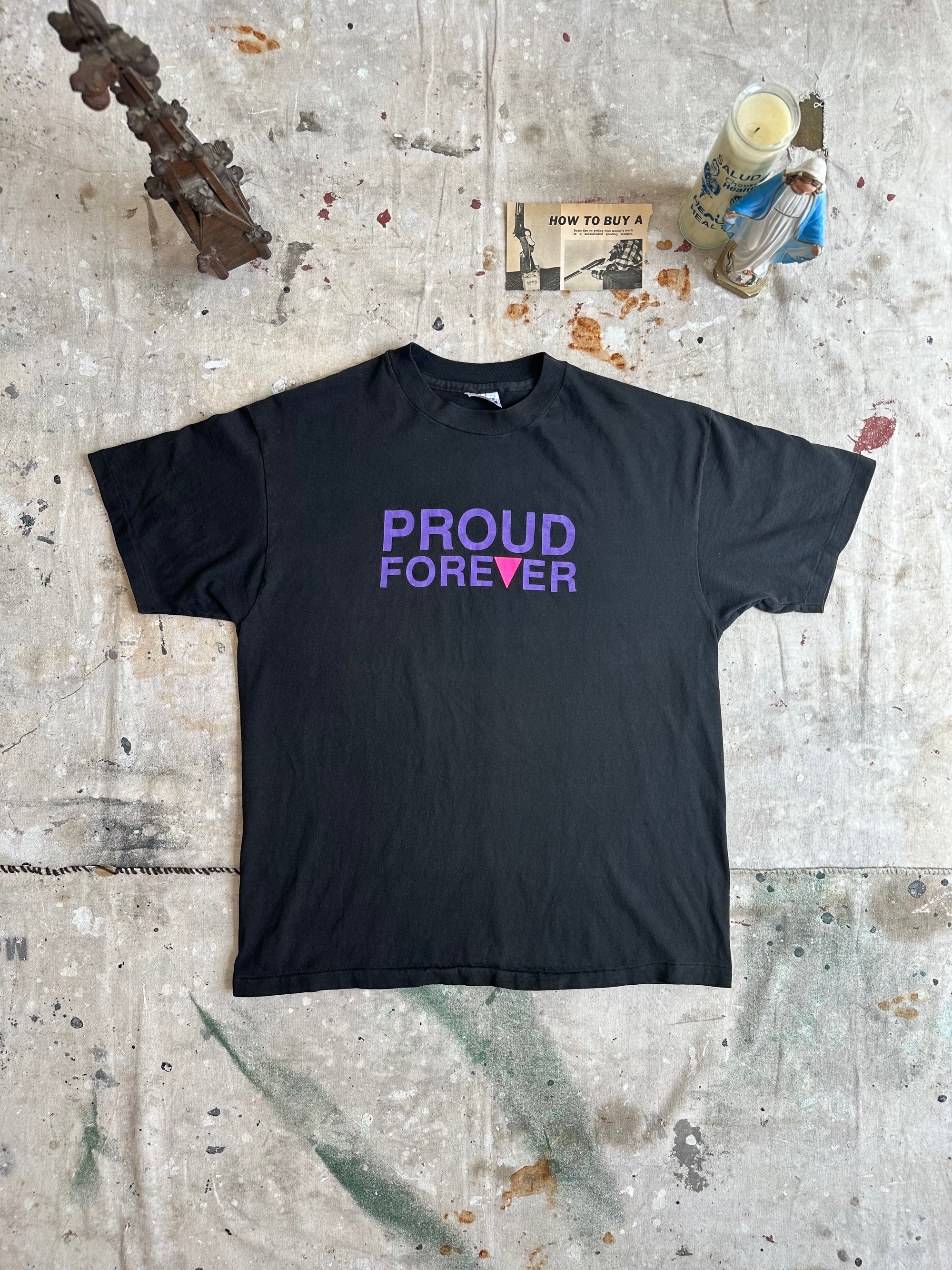1980s Proud Forever Gay Pride T-Shirt