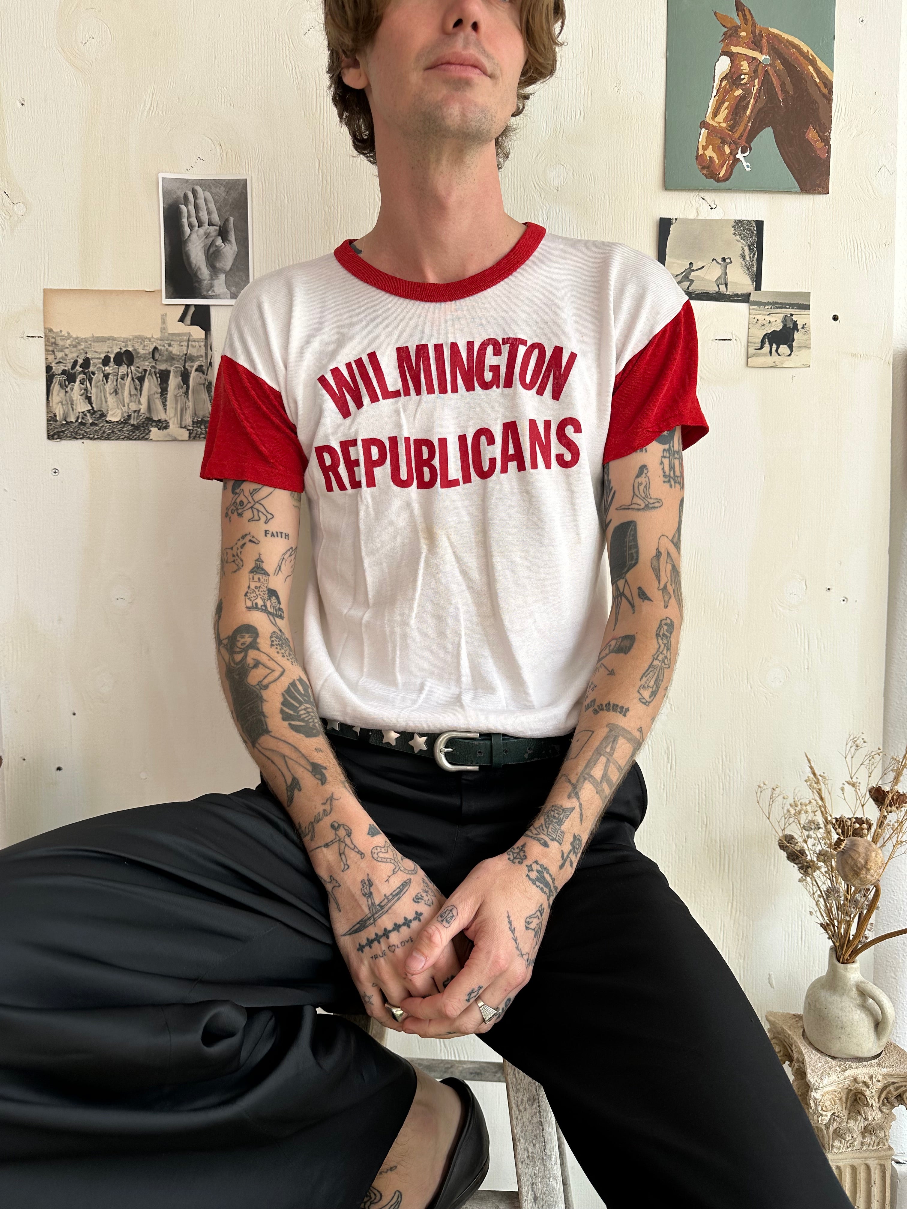 1950s Wilmington Republicans Jersey Tee (M)