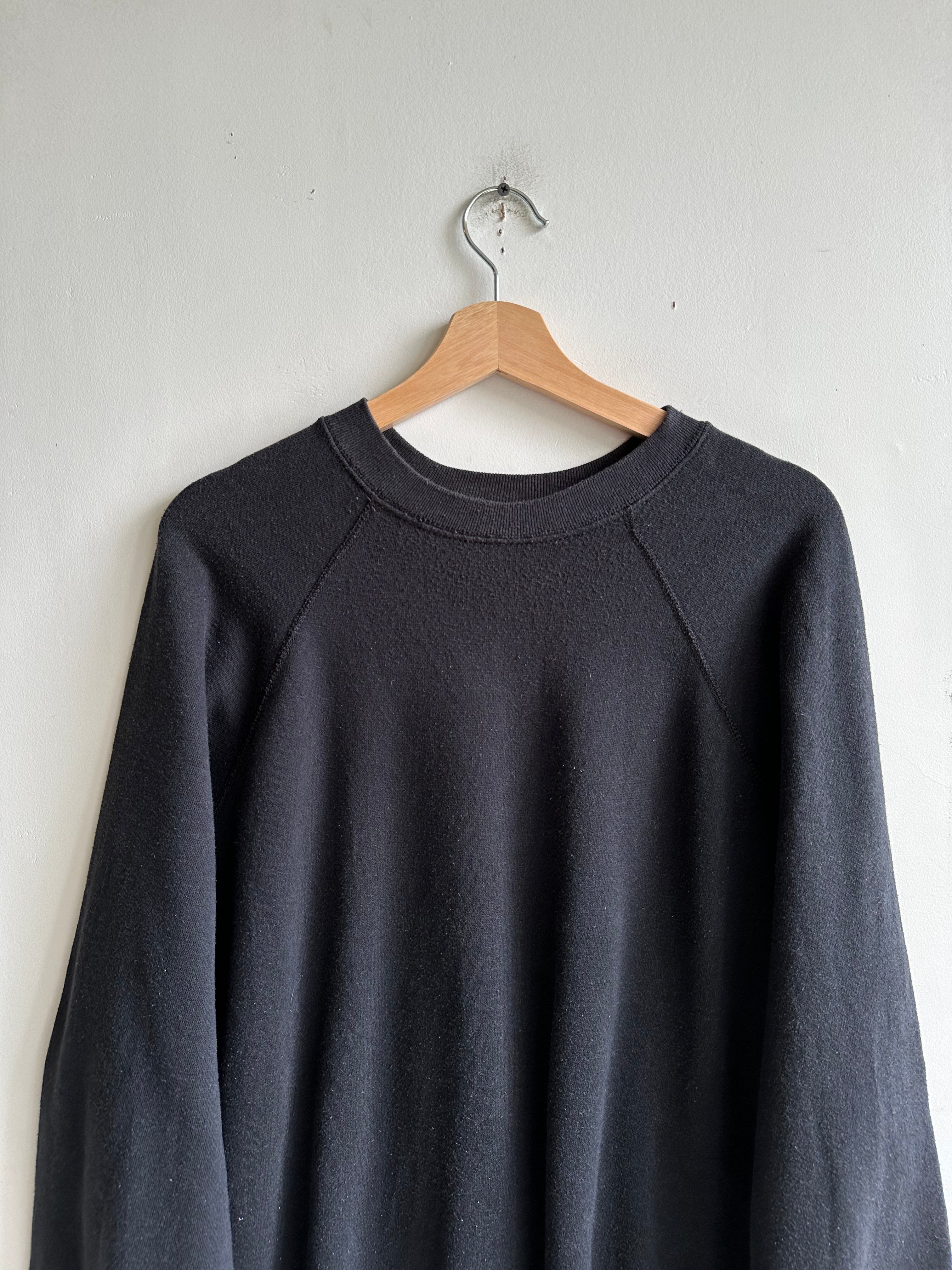 1990s Tultex Black Sweatshirt (XXL)