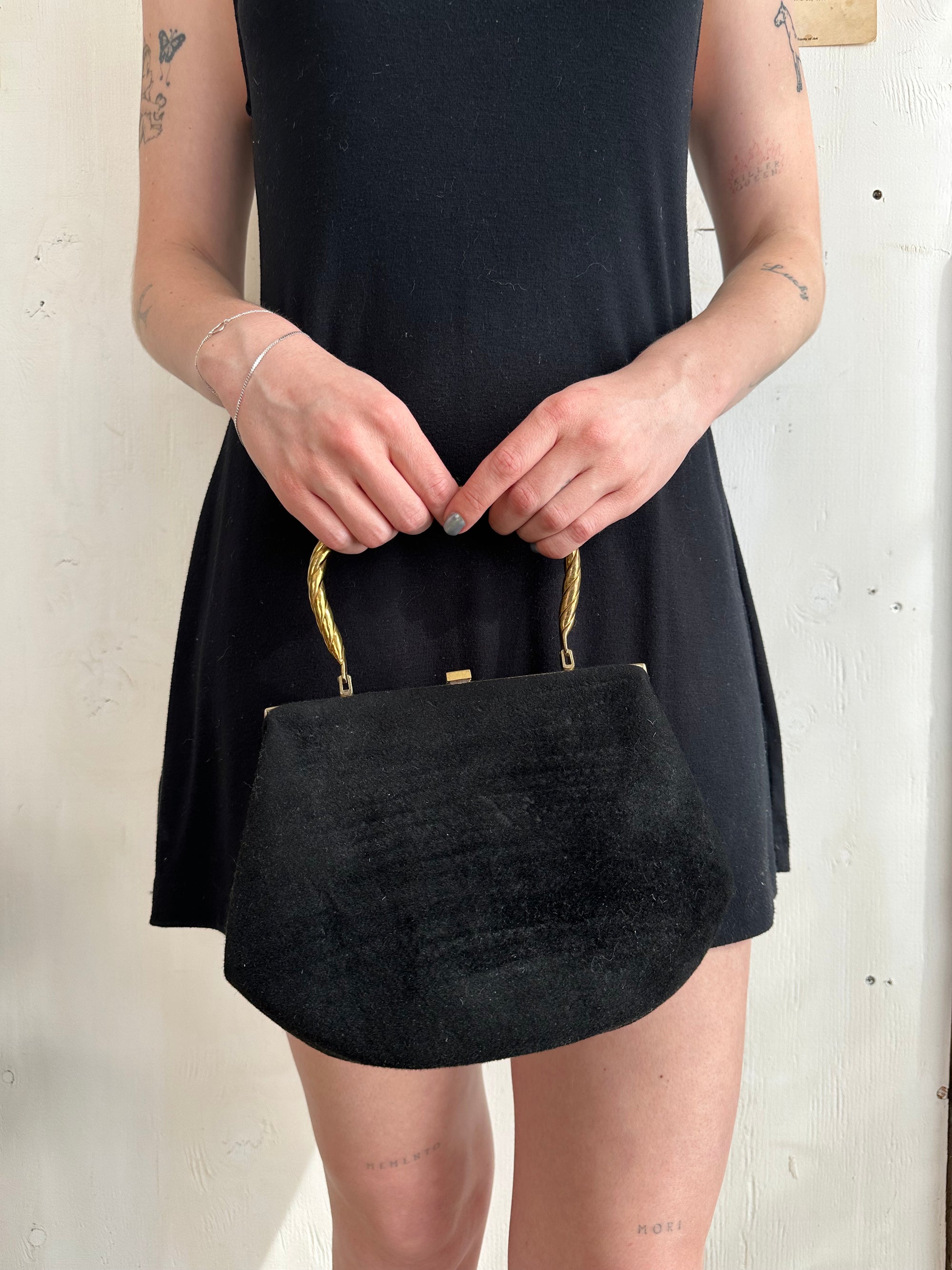 Vintage Wool/Cashmere Handbag