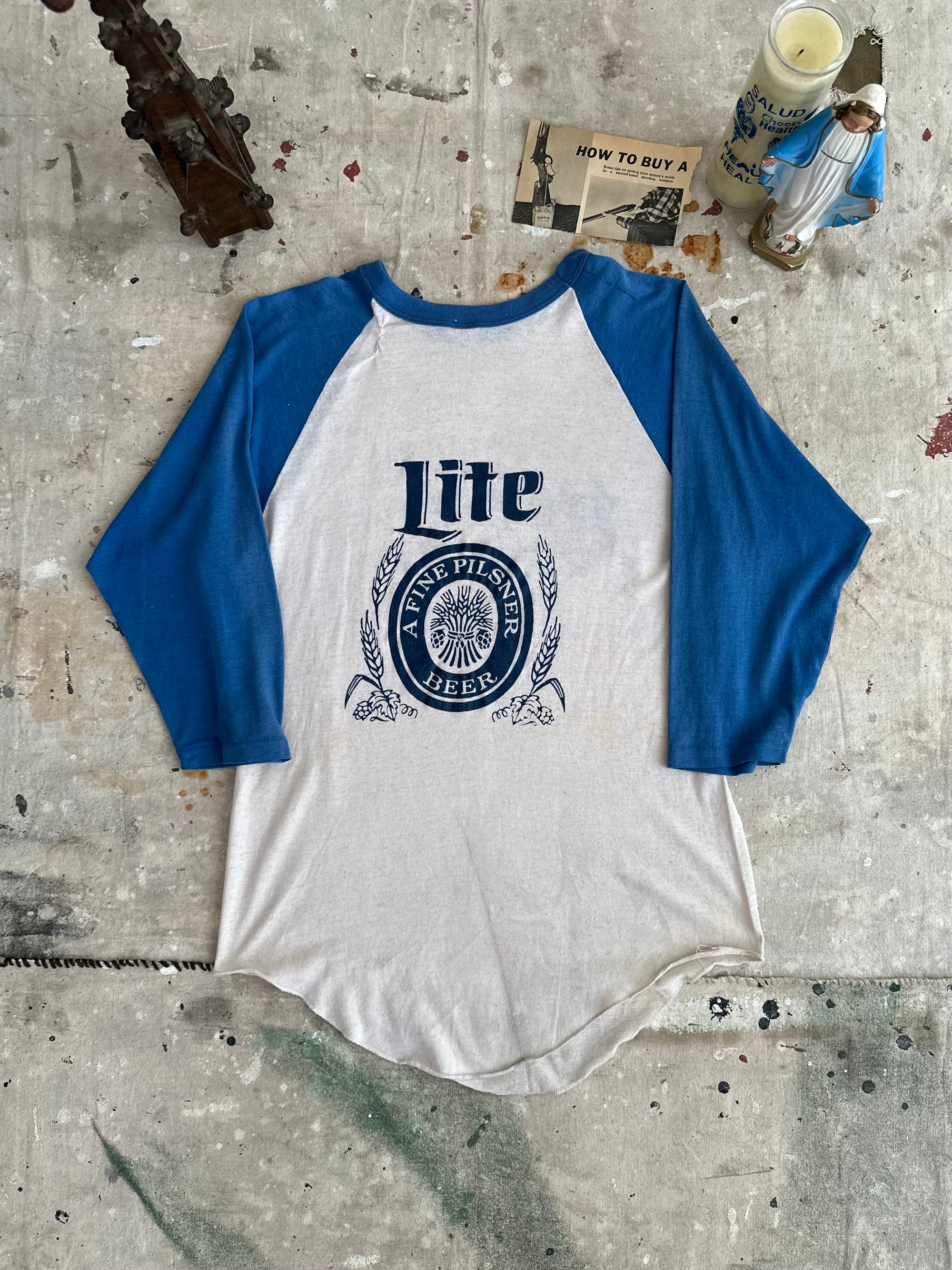 1980s Miller Lite Baseball Tee