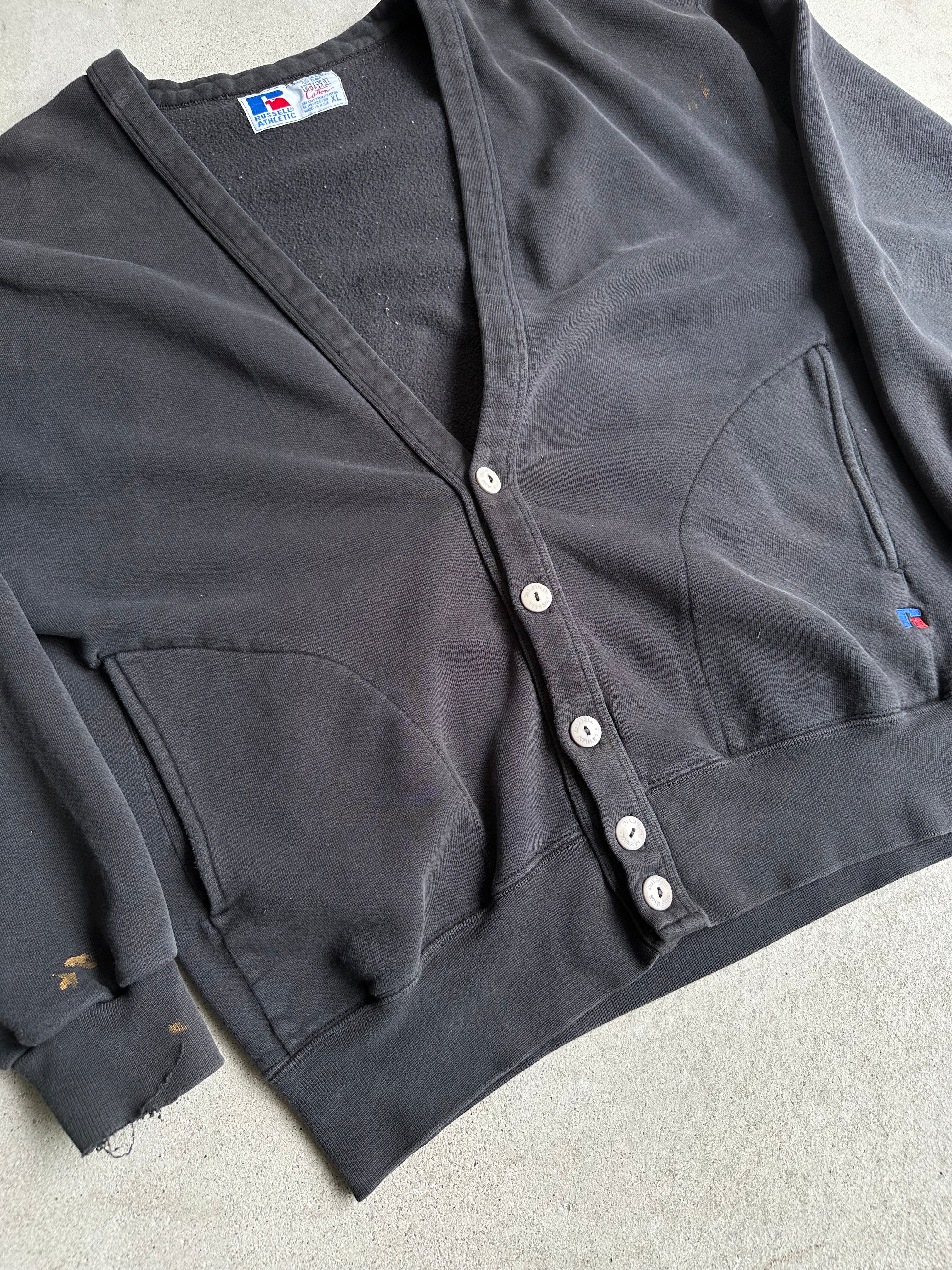 1990s Russell Cotton Cardigan (Boxy XL)