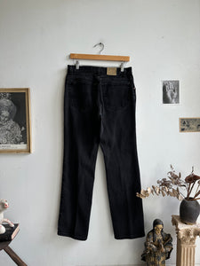 1990s Black Lee Jeans (31 x 30)