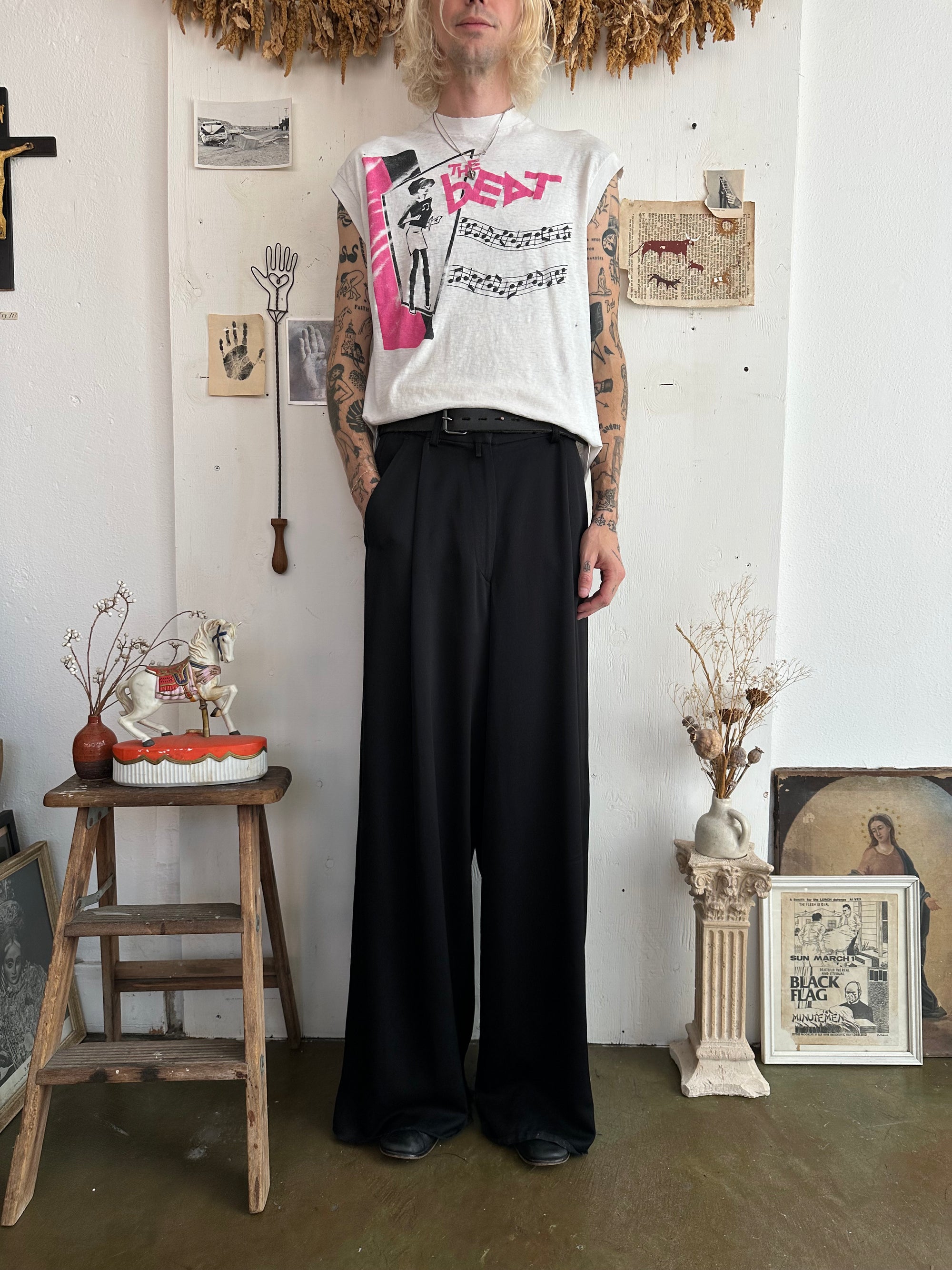 1980s Thrashed The Beat Tank Top