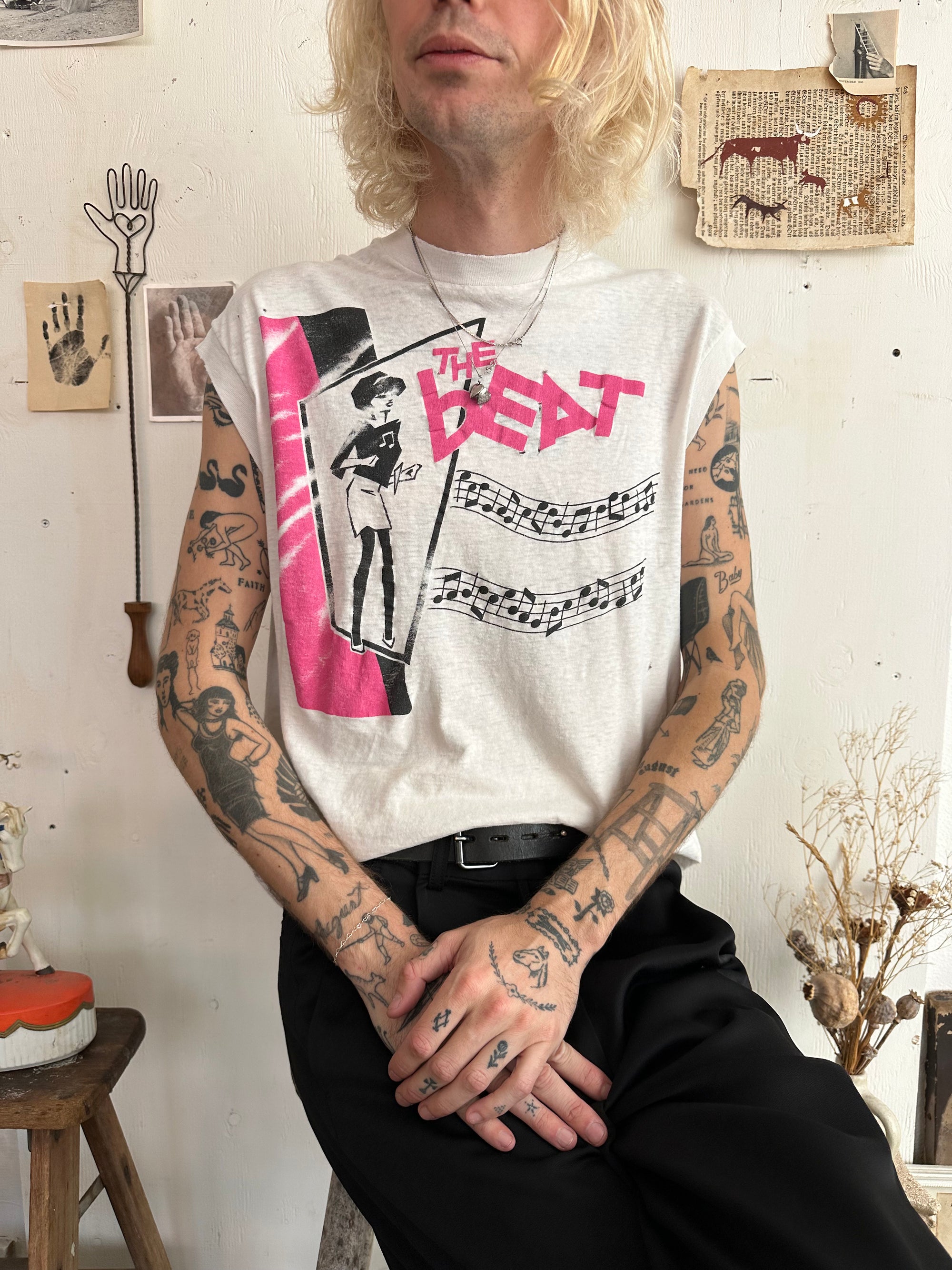 1980s Thrashed The Beat Tank Top