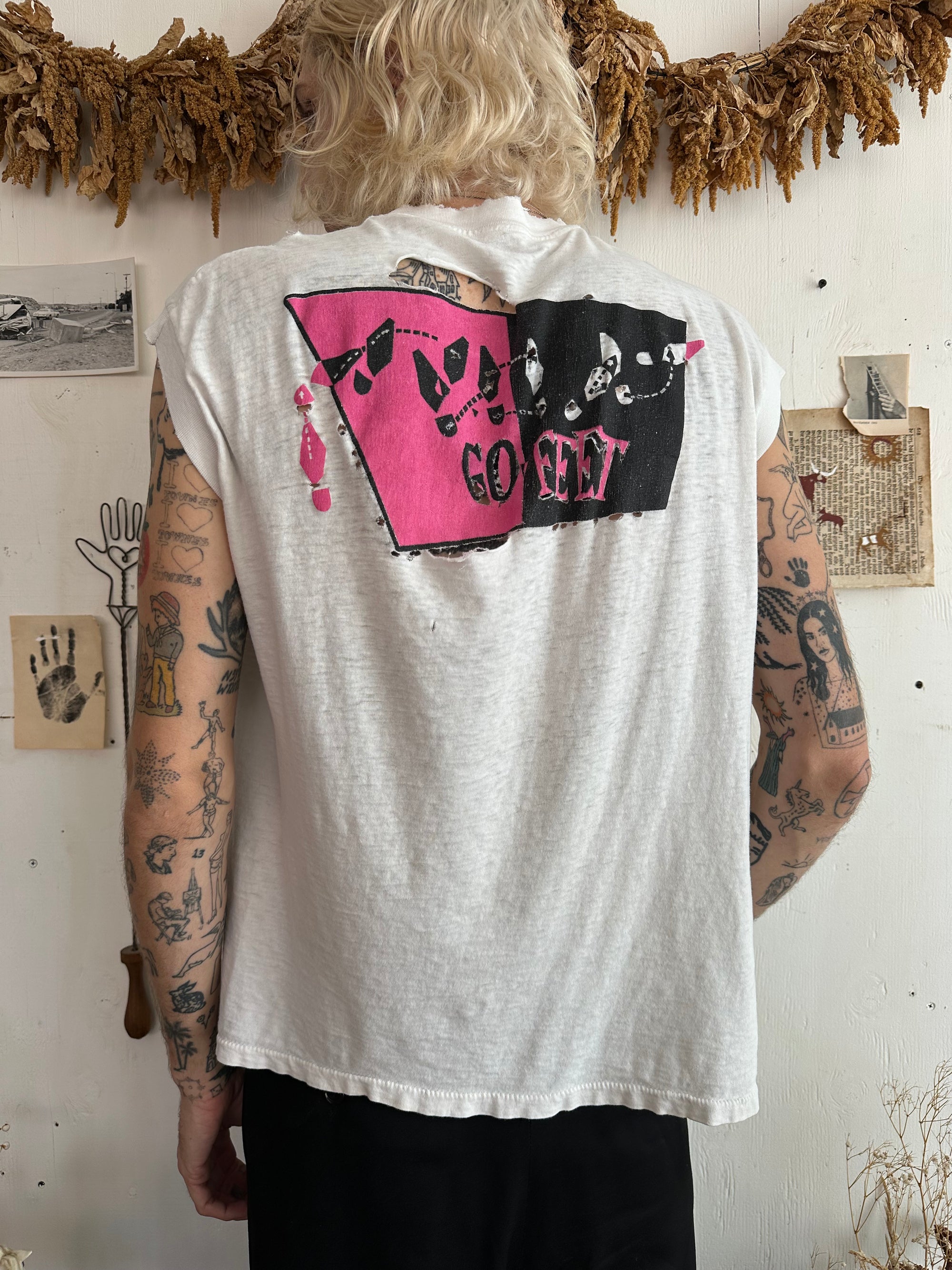 1980s Thrashed The Beat Tank Top