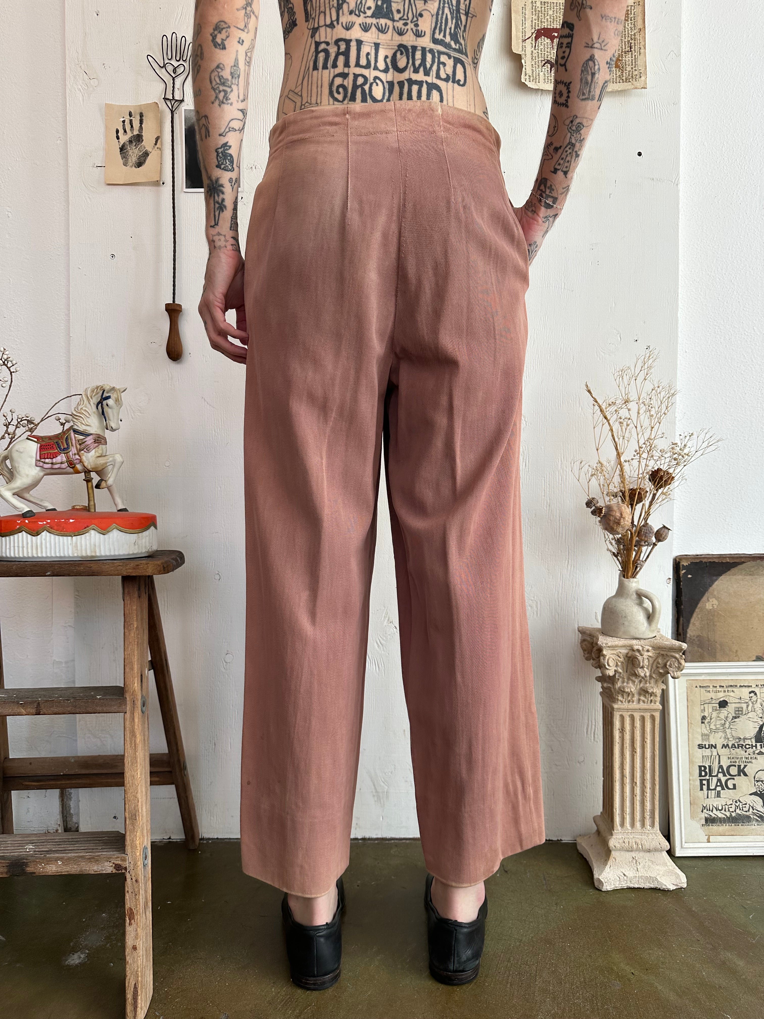 1930s Sunfaded Baggy Trousers (30/28)