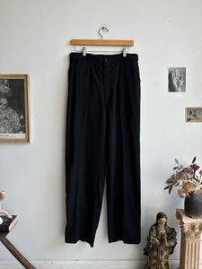 1940s Black Trousers (32 x 30)