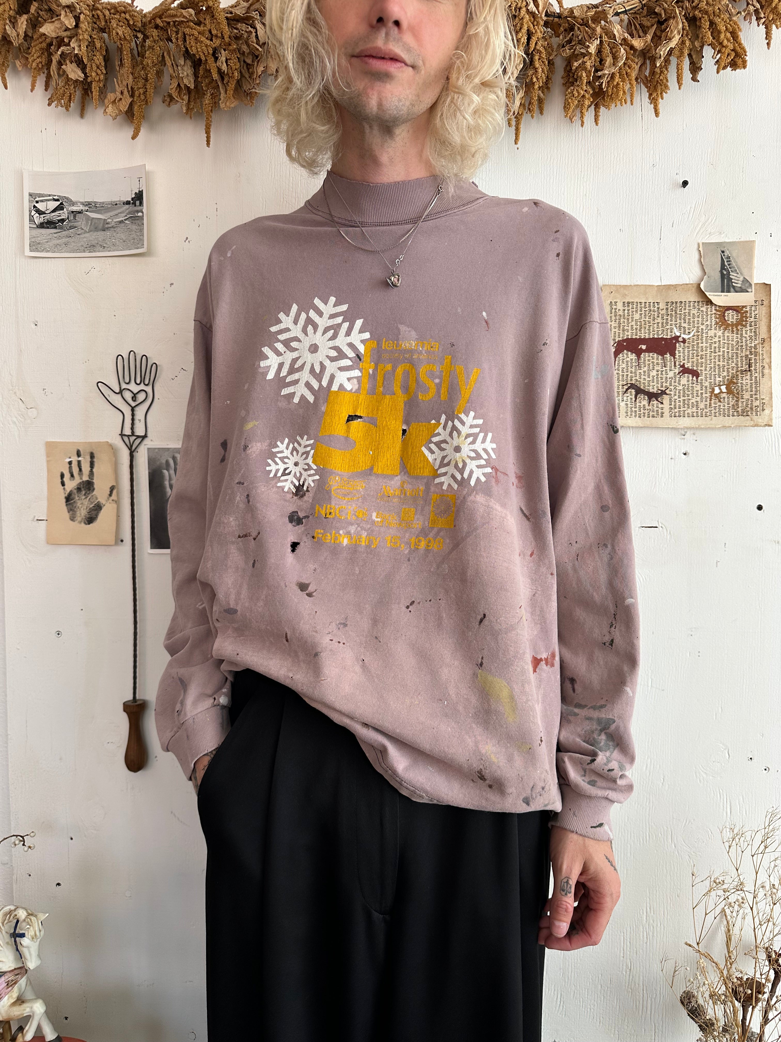 1998 Thrashed Frosty 5K Long Sleeve (Boxy L/XL)