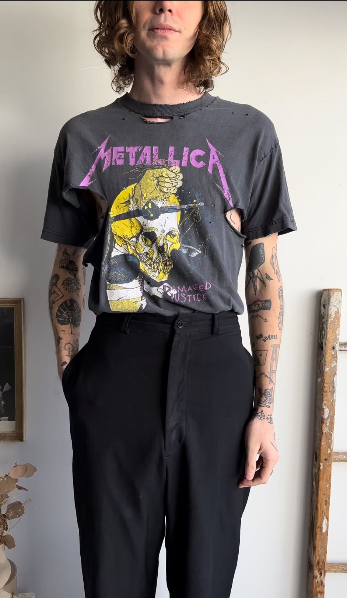 2000s Shredded Metallica Tee (L/XL)