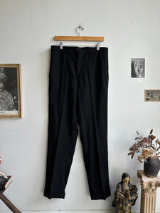 1970s Black Trousers (33 x 31)