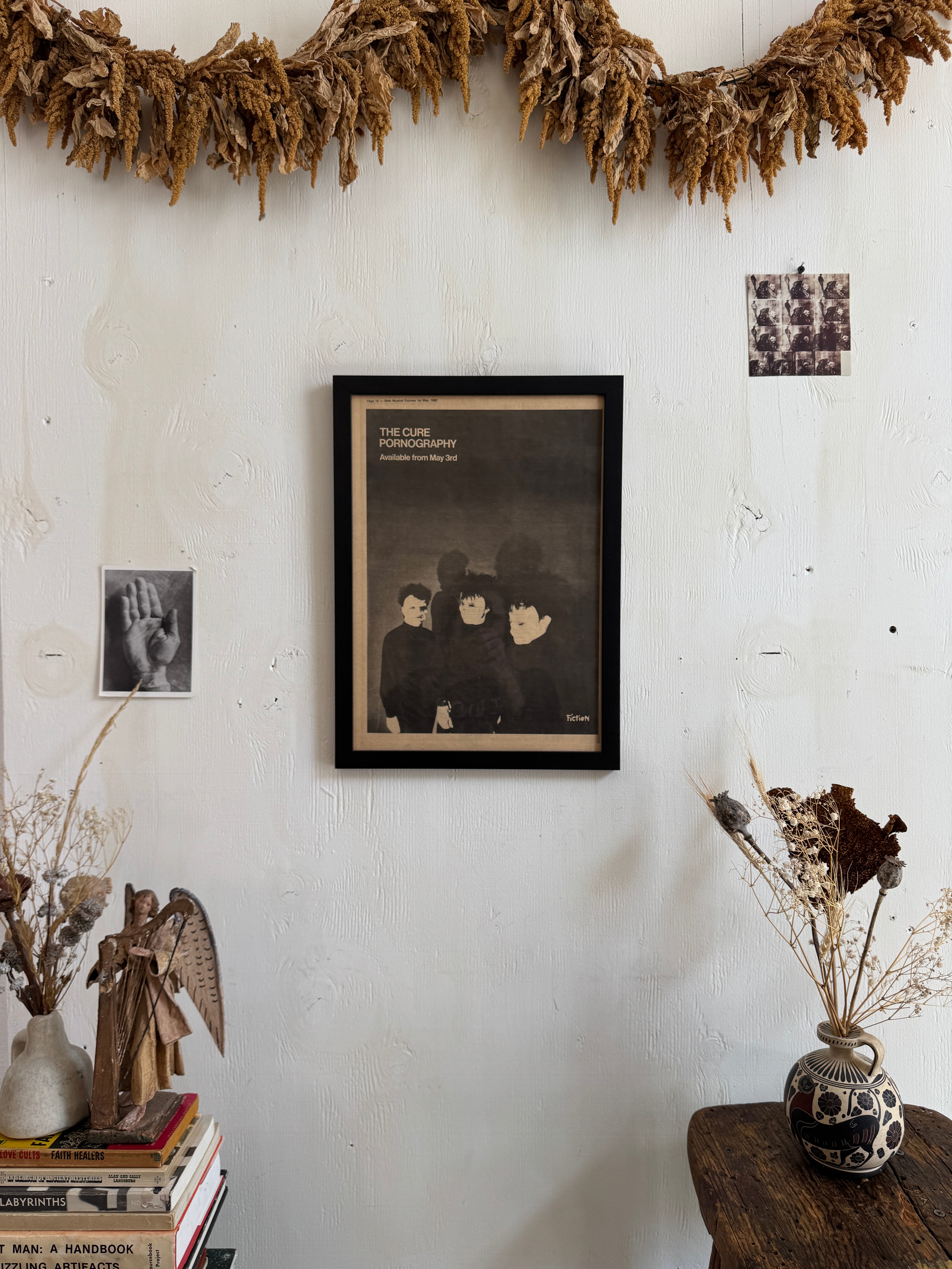 1982 The Cure Pornography Poster (12" x 16")
