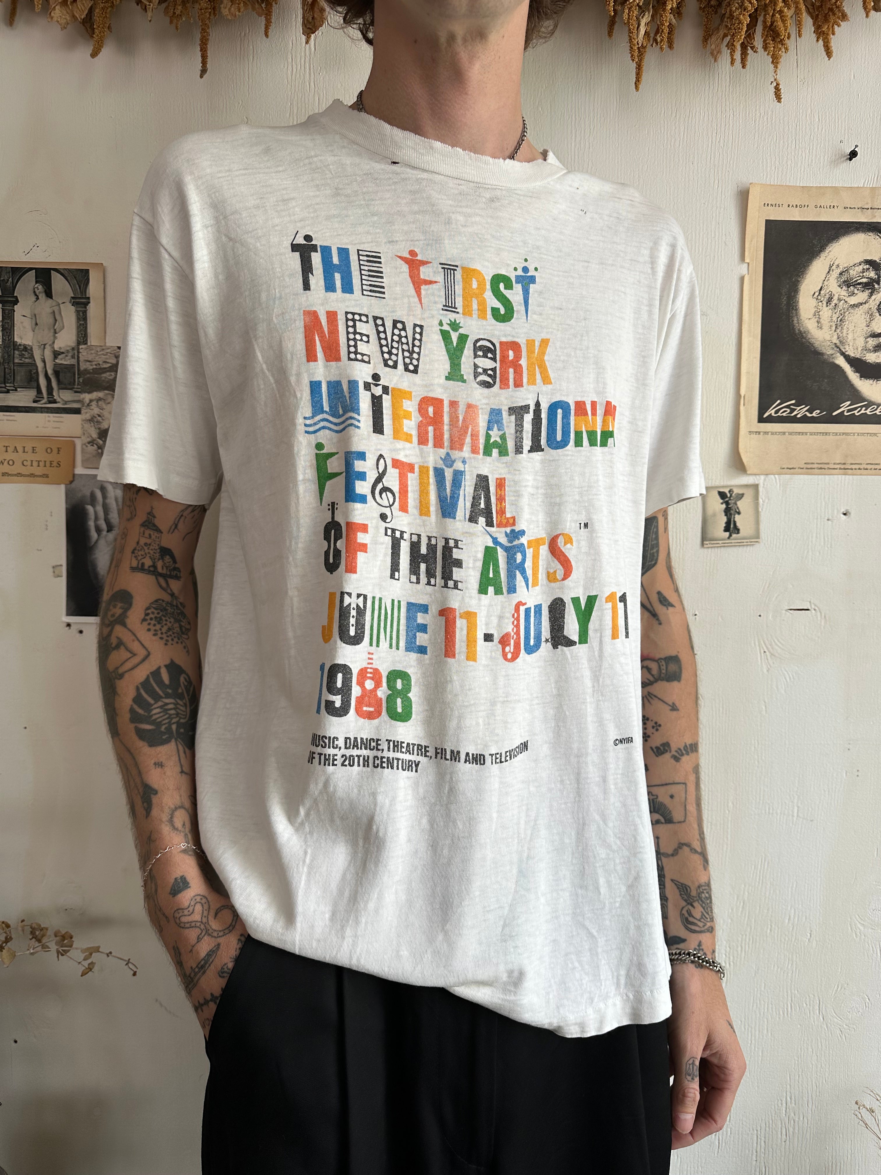1988 Thrashed New York Festival of the Arts Tee (L/XL)