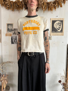 1960s Well-worn “Northboro” Ringer Tee (Boxy S/M)