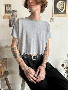 1970s Cropped Champion “Bluebar” Blank (Boxy XS/S)
