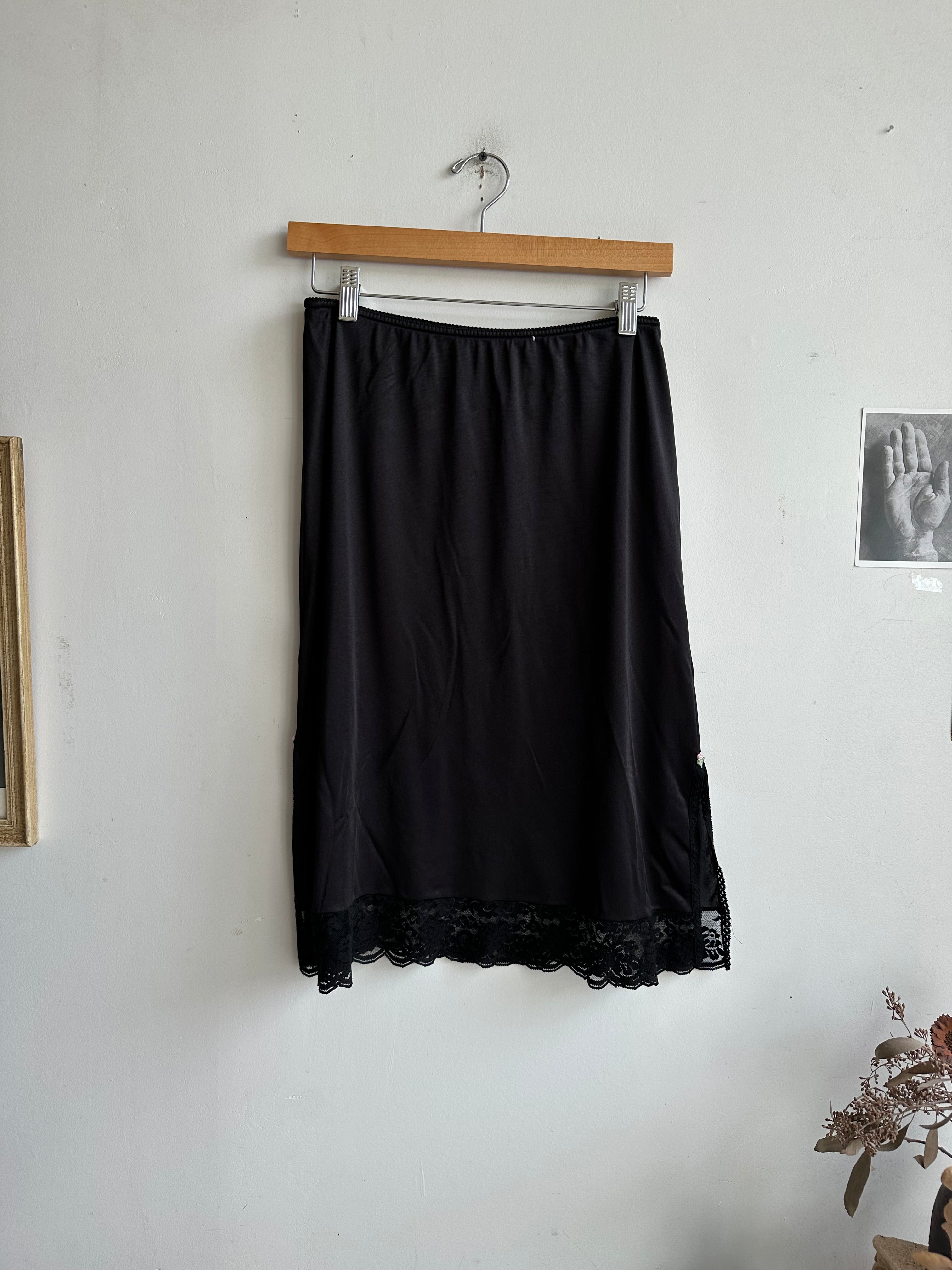 1990s Midi Slip Skirt (M)