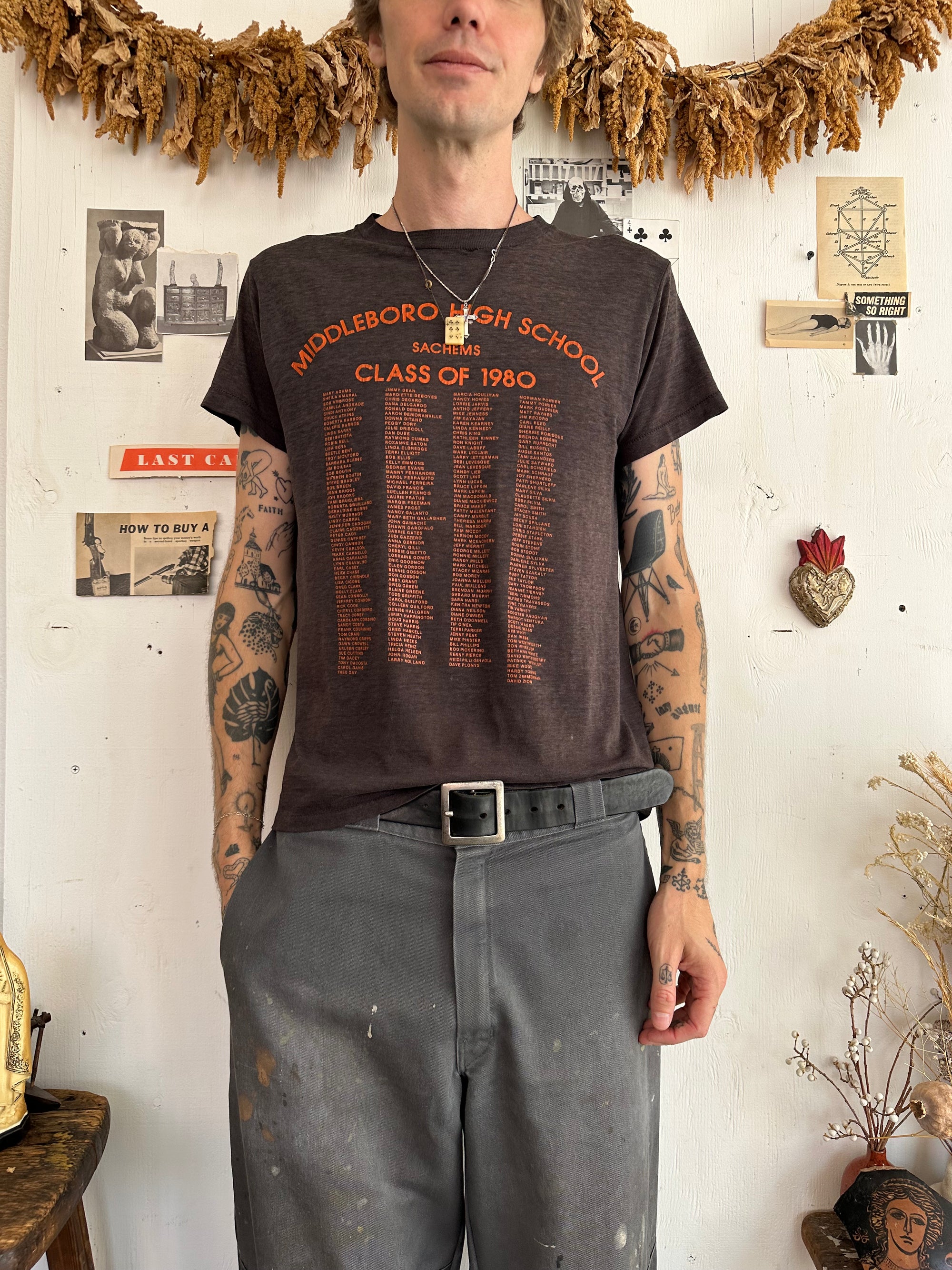 1980s Perfectly Worn Middleboro Tee (M)