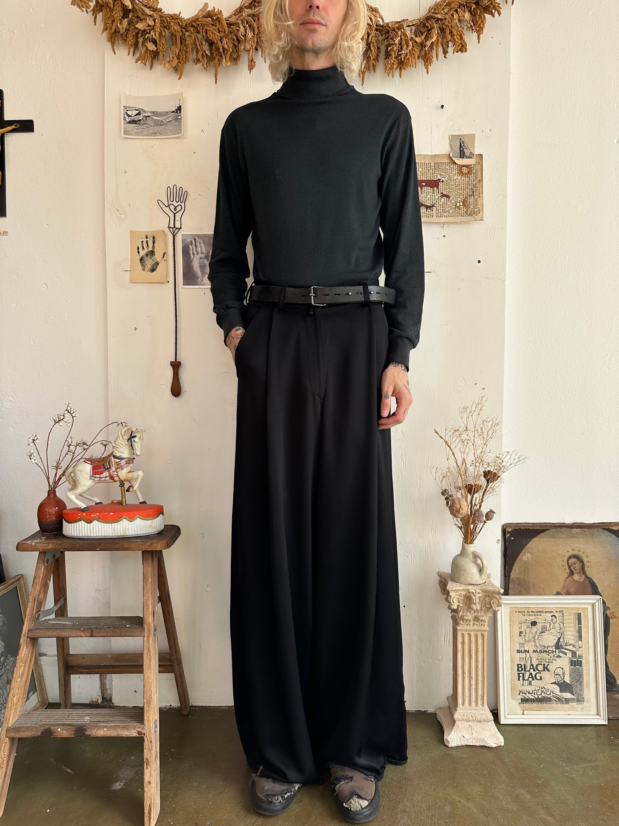 1980s Cotton Turtleneck