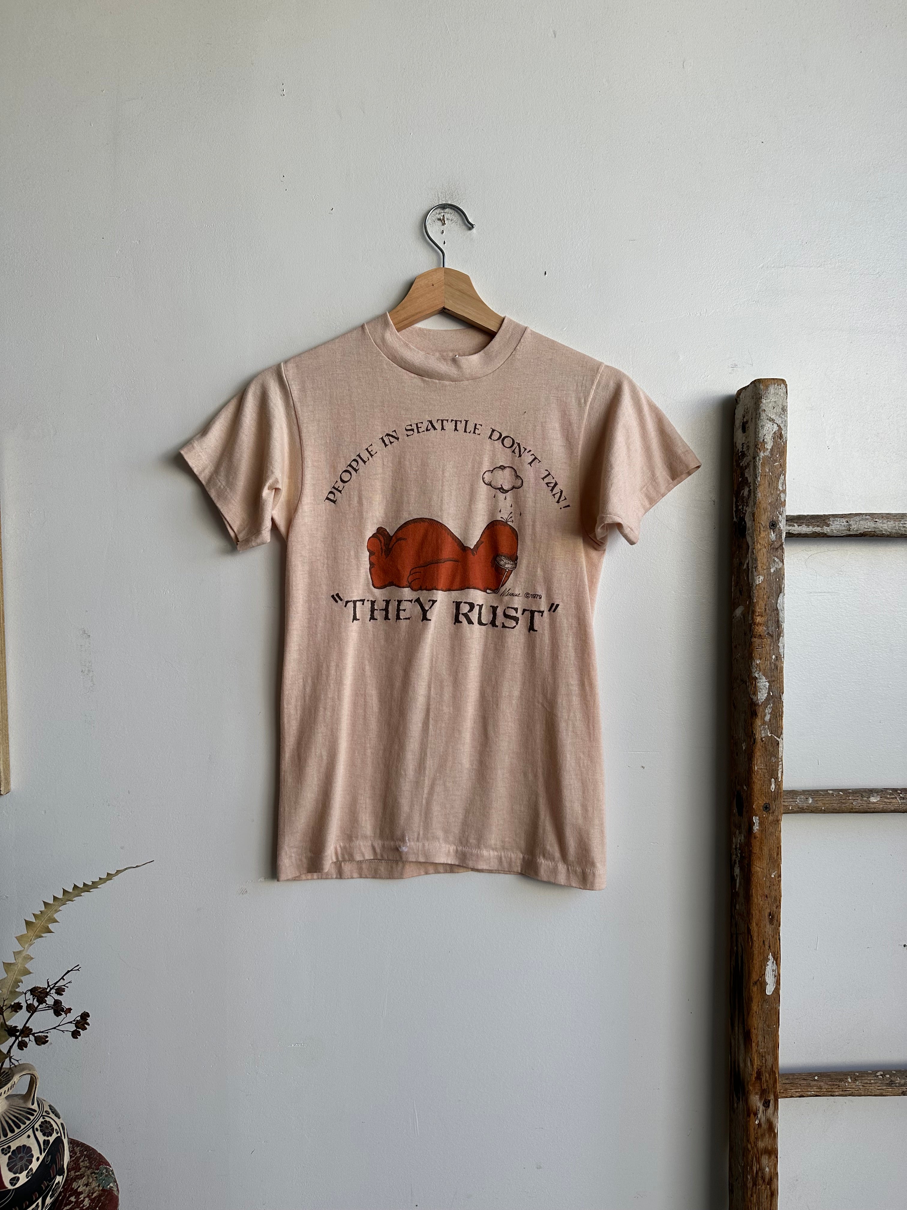 1979 Seattle Rust T-Shirt (S)