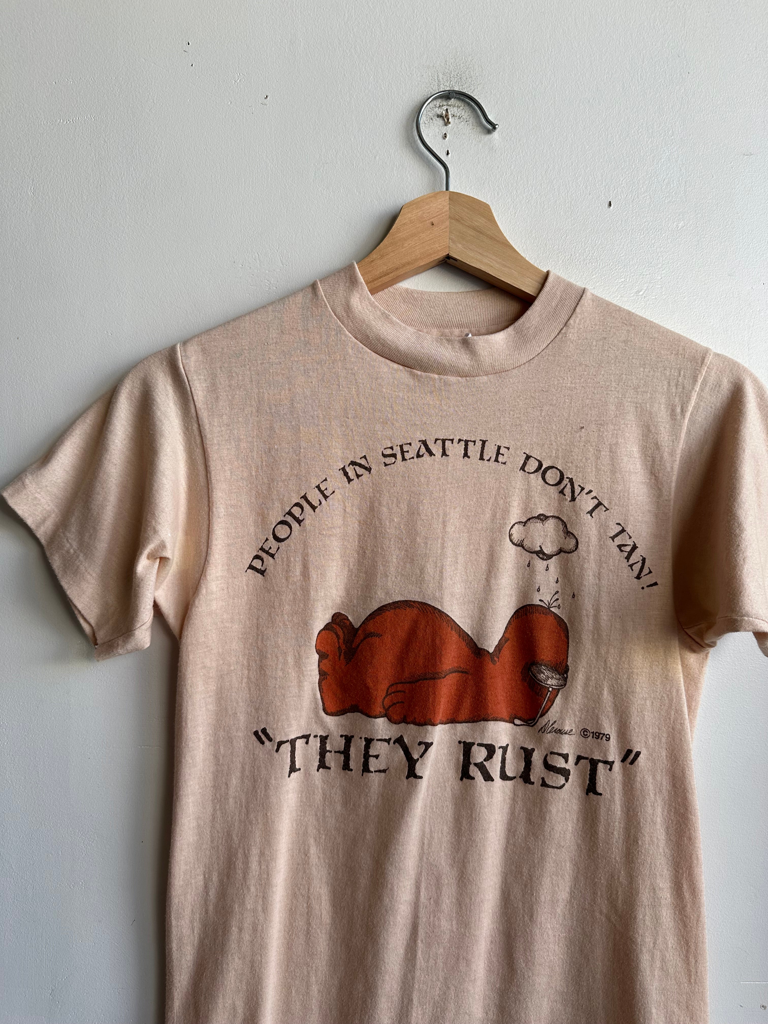 1979 Seattle Rust T-Shirt (S)